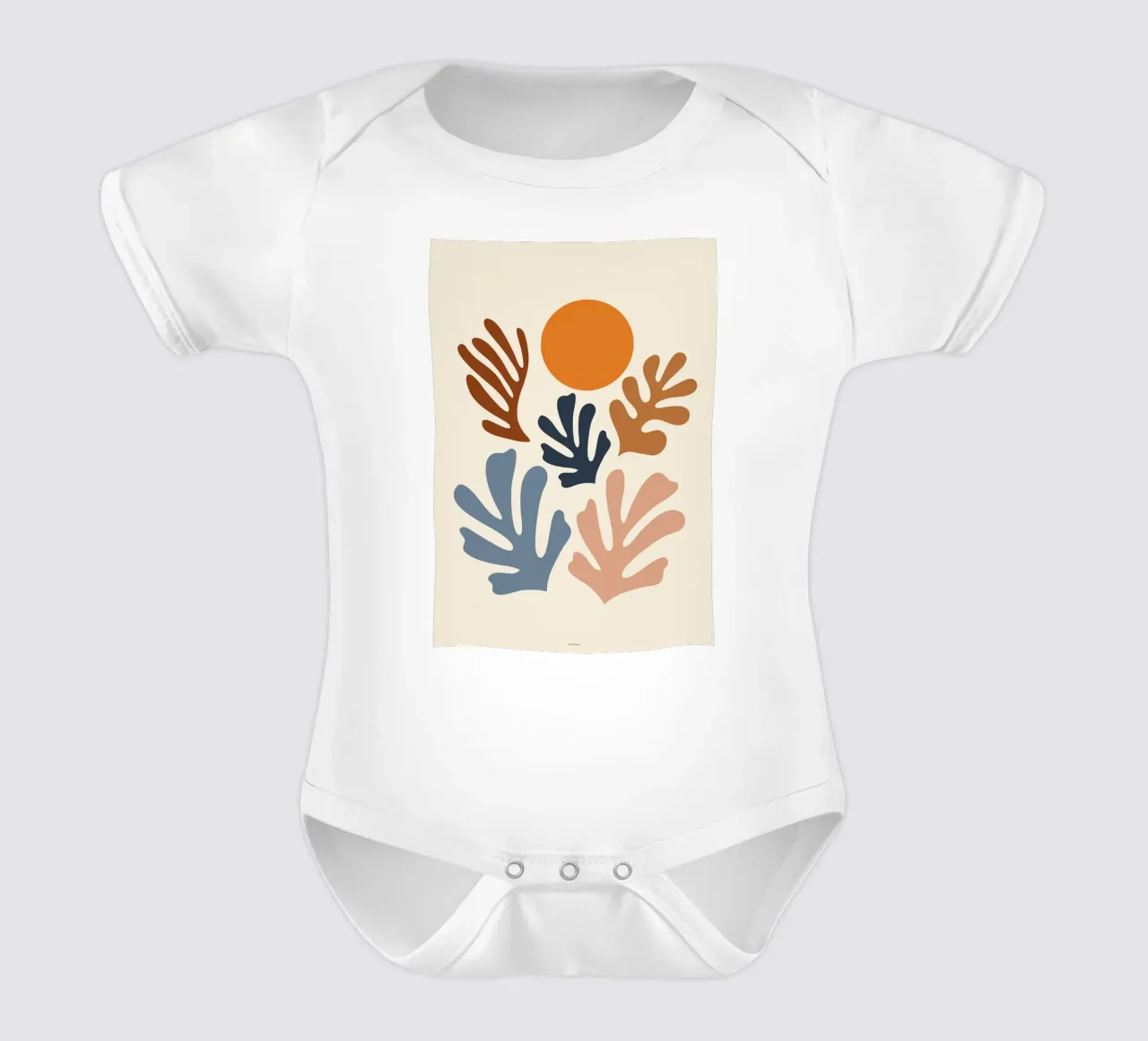 Henri Matisse Fiore body neonato maniche corte da Perdana shop