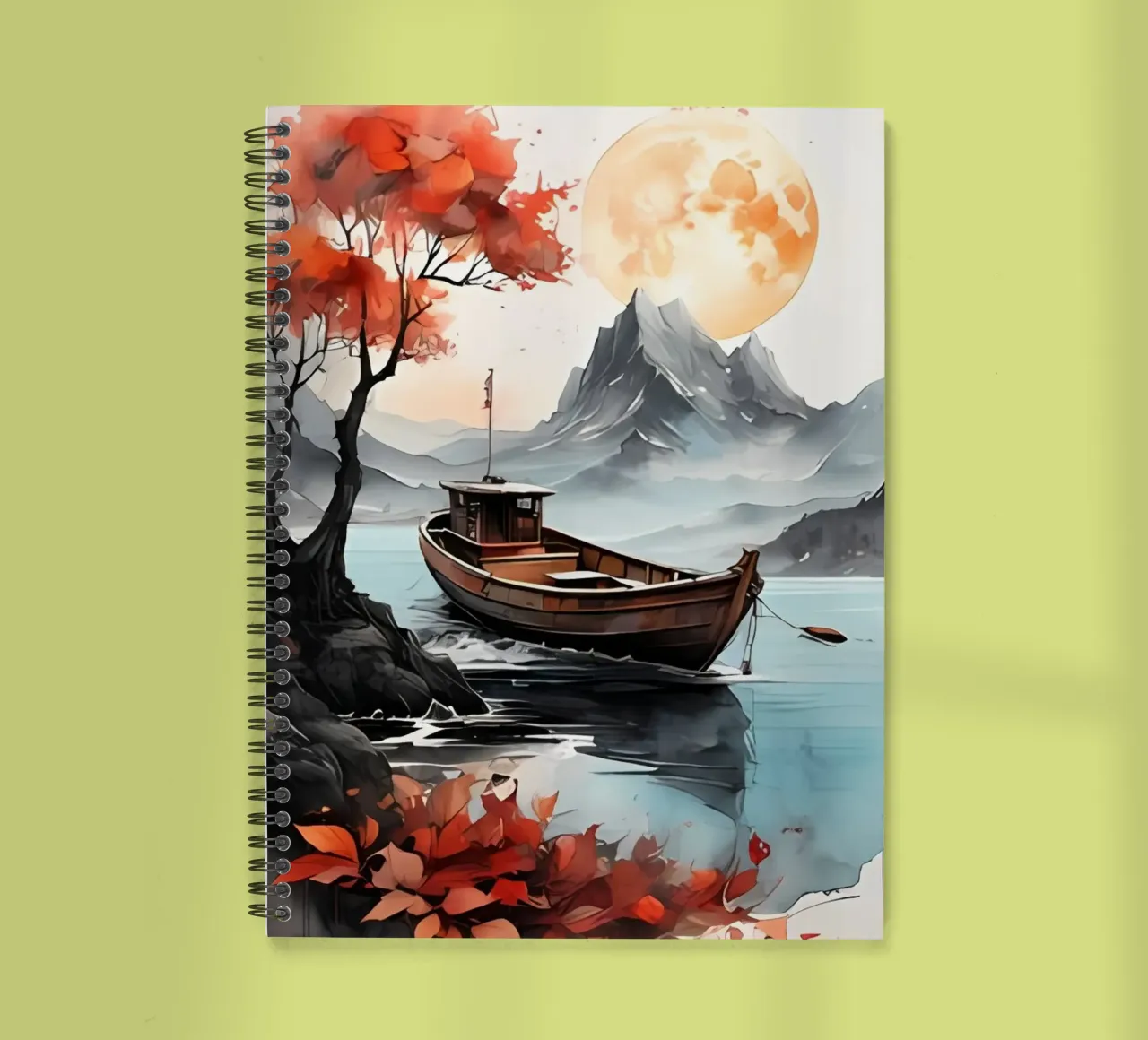Minimalist Poster 99 spiral notebook by Kadynce
