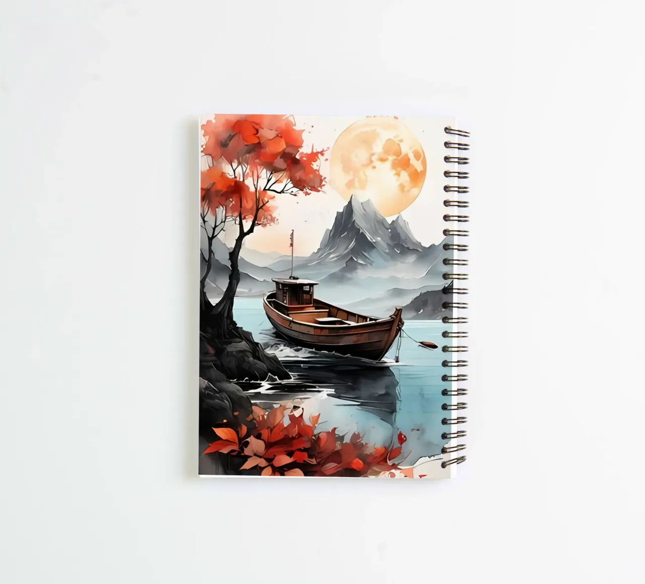 Minimalist Poster 99 spiral notebook by Kadynce