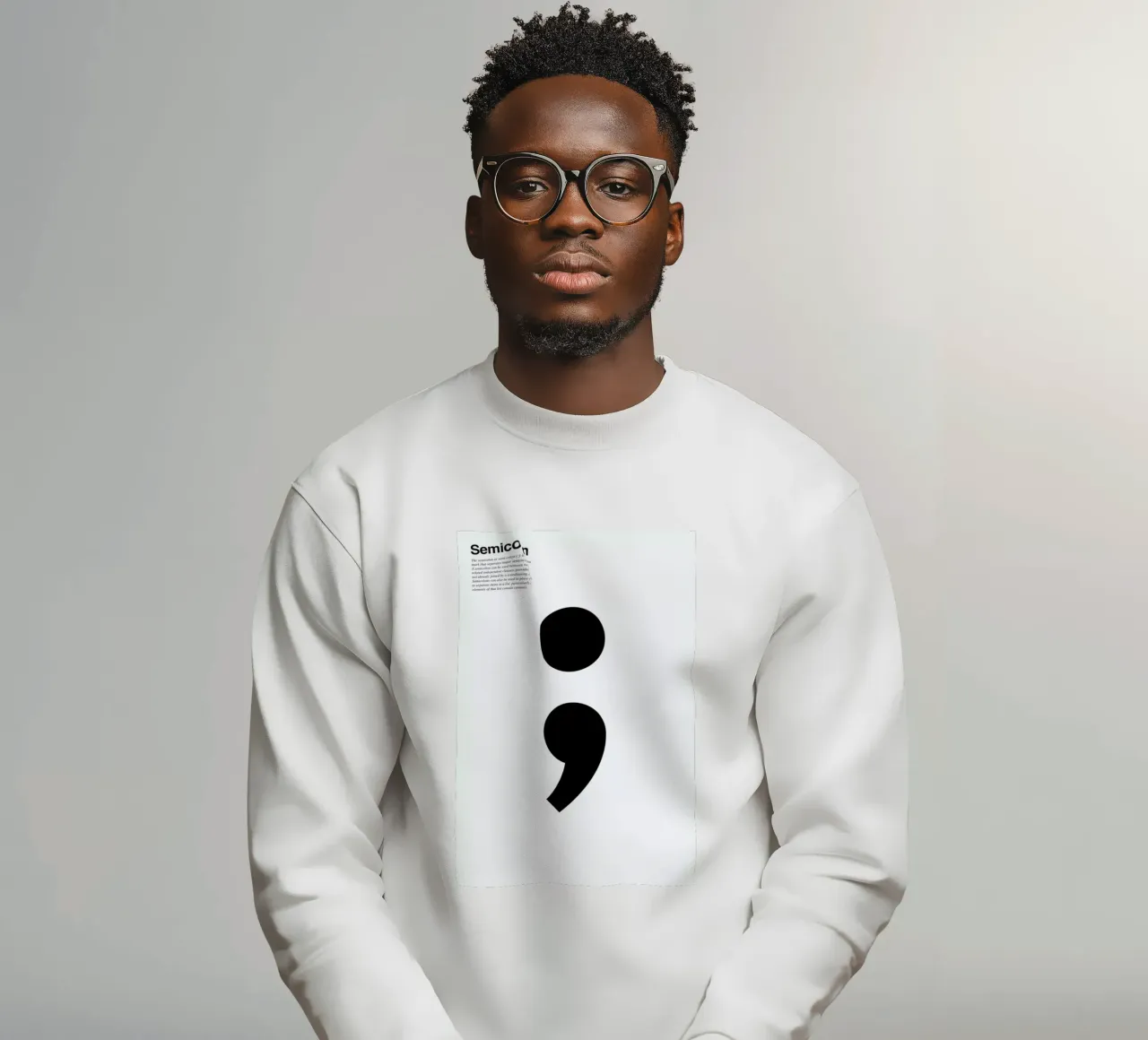 Semicolon felpa da LeDieg