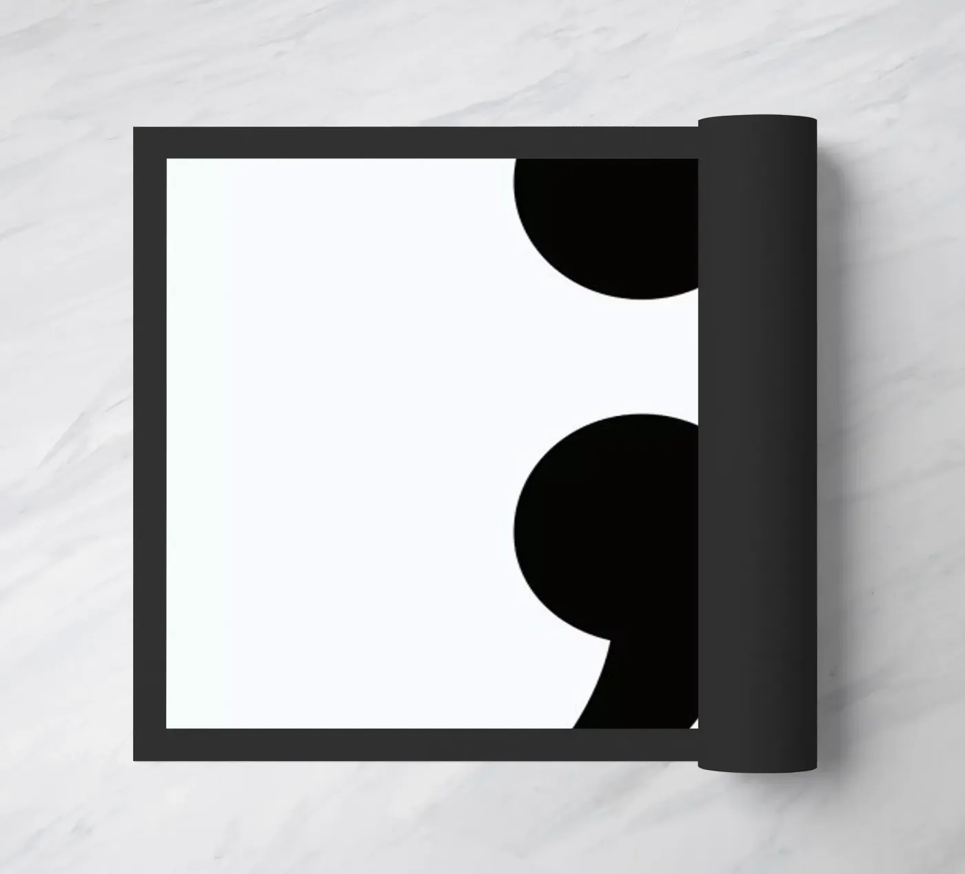 Semicolon doormat by LeDieg