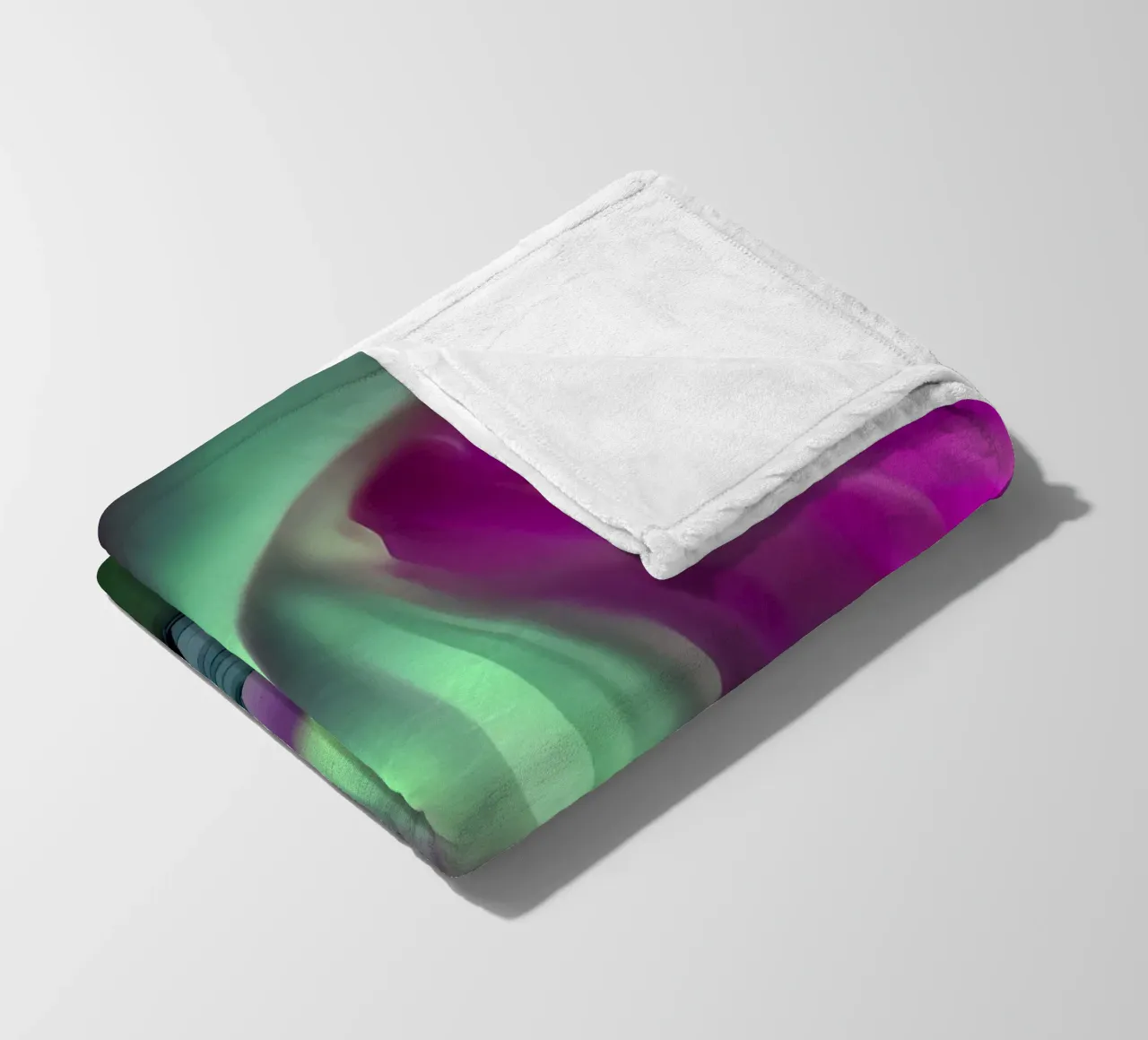 L'Aurora Boreale colorata coperta in pile da Mikesell