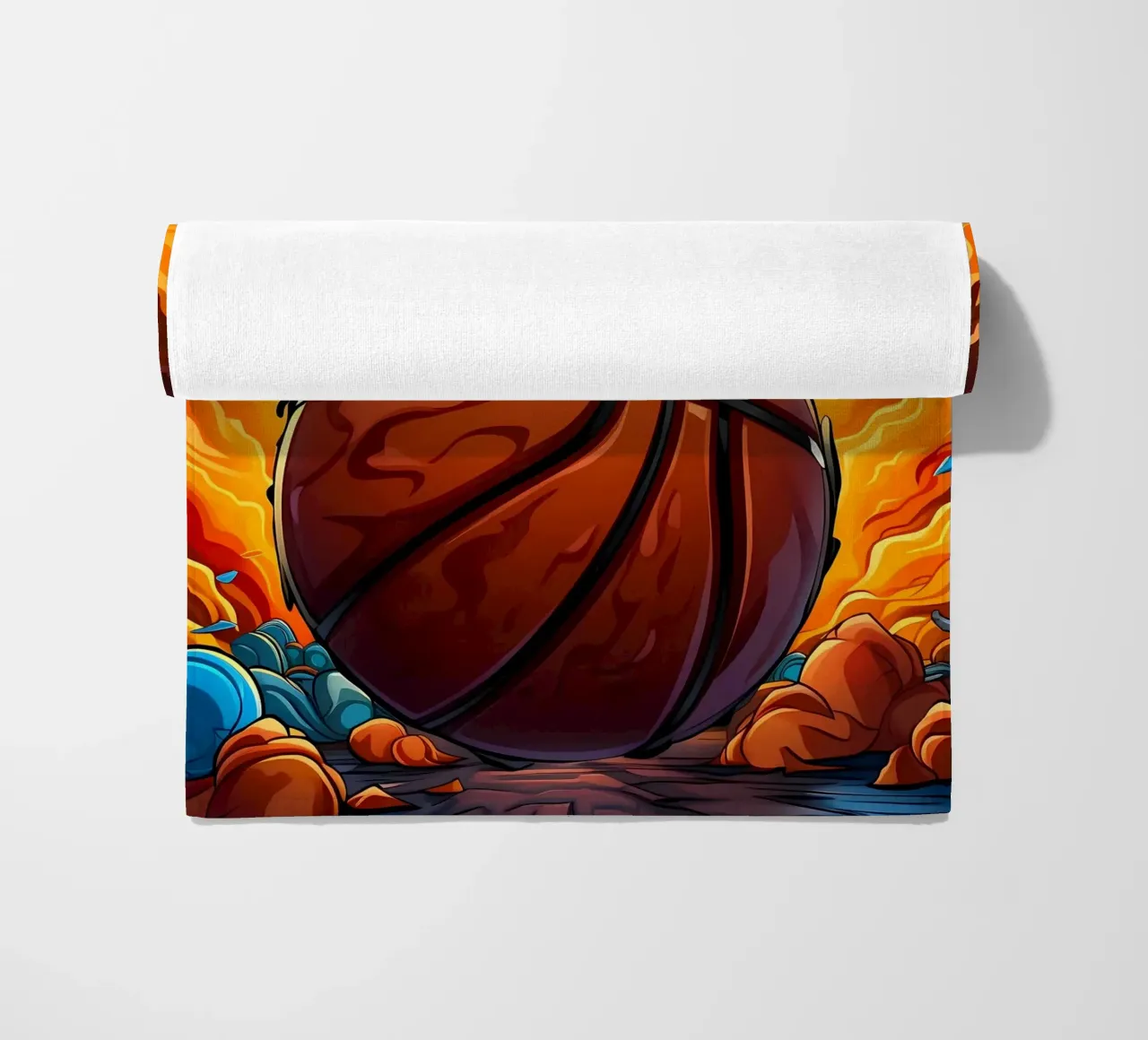Basket colorato telo mare da Mikesell