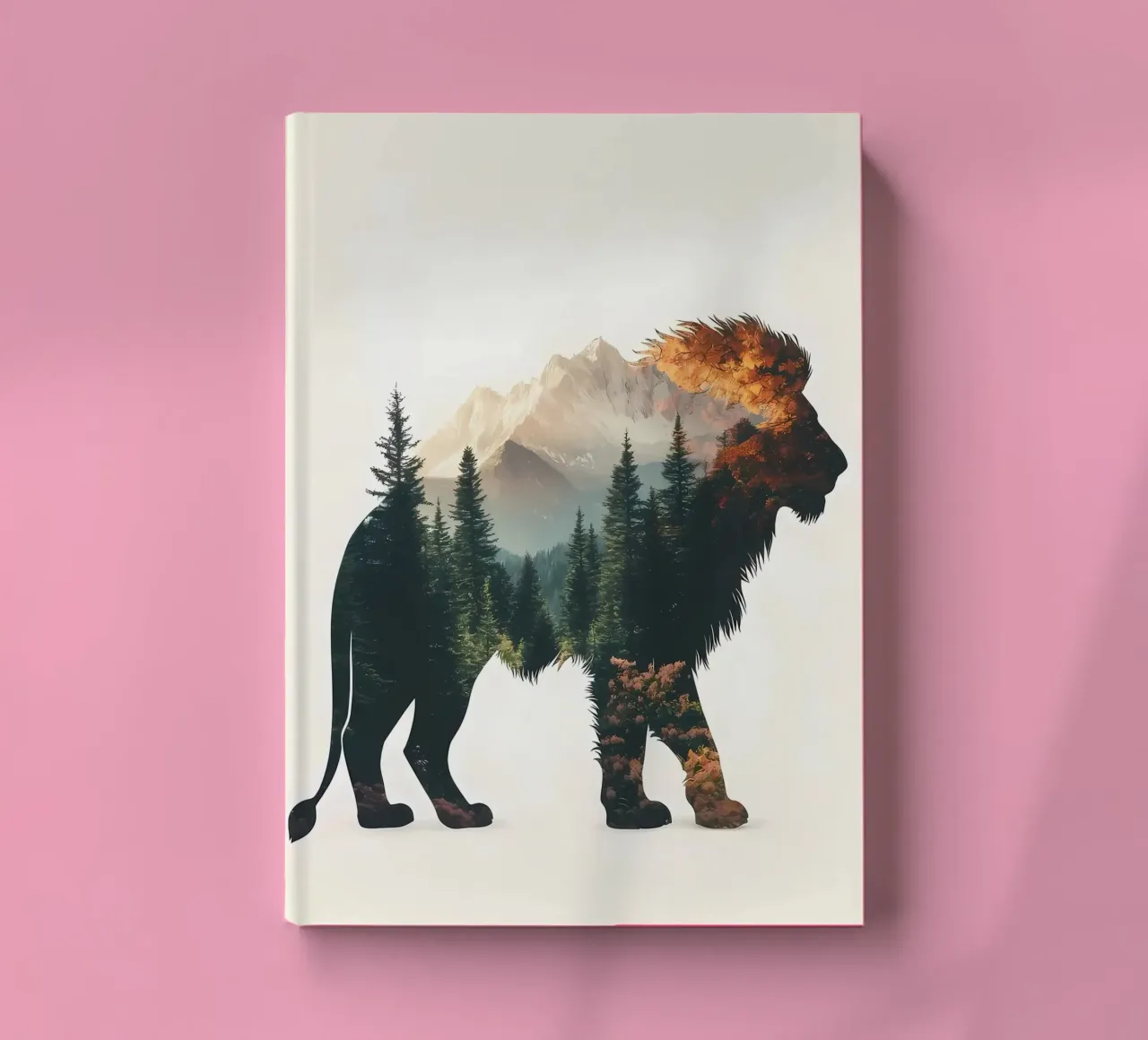 Lion Mountain Landscape notebook by Ginnery