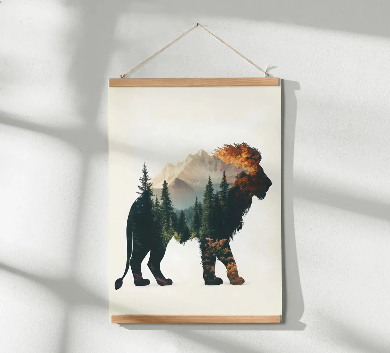 Paesaggio del Monte Leone poster da Ginnery