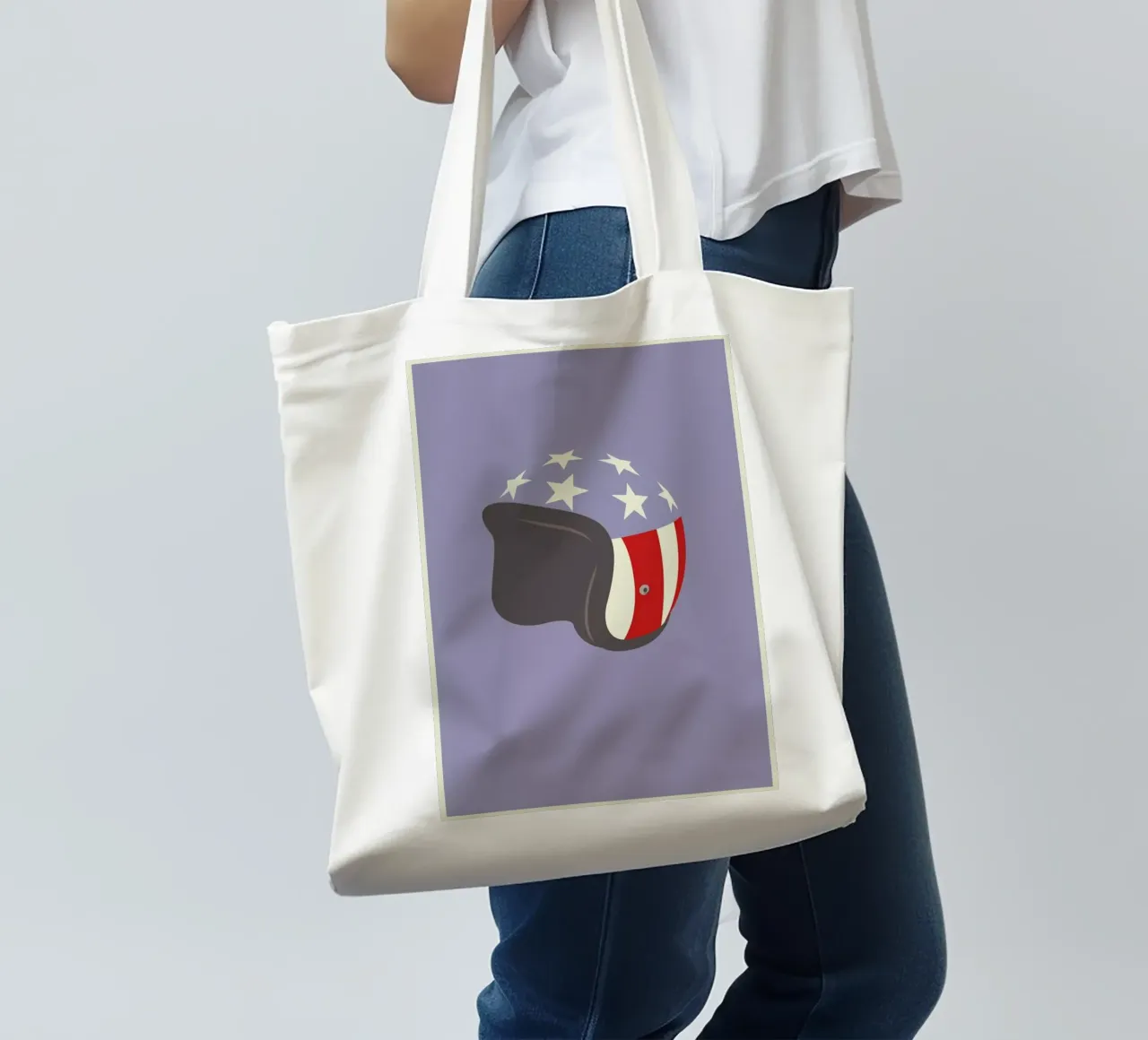 Easy Rider borsa in juta da Bruno Morphet