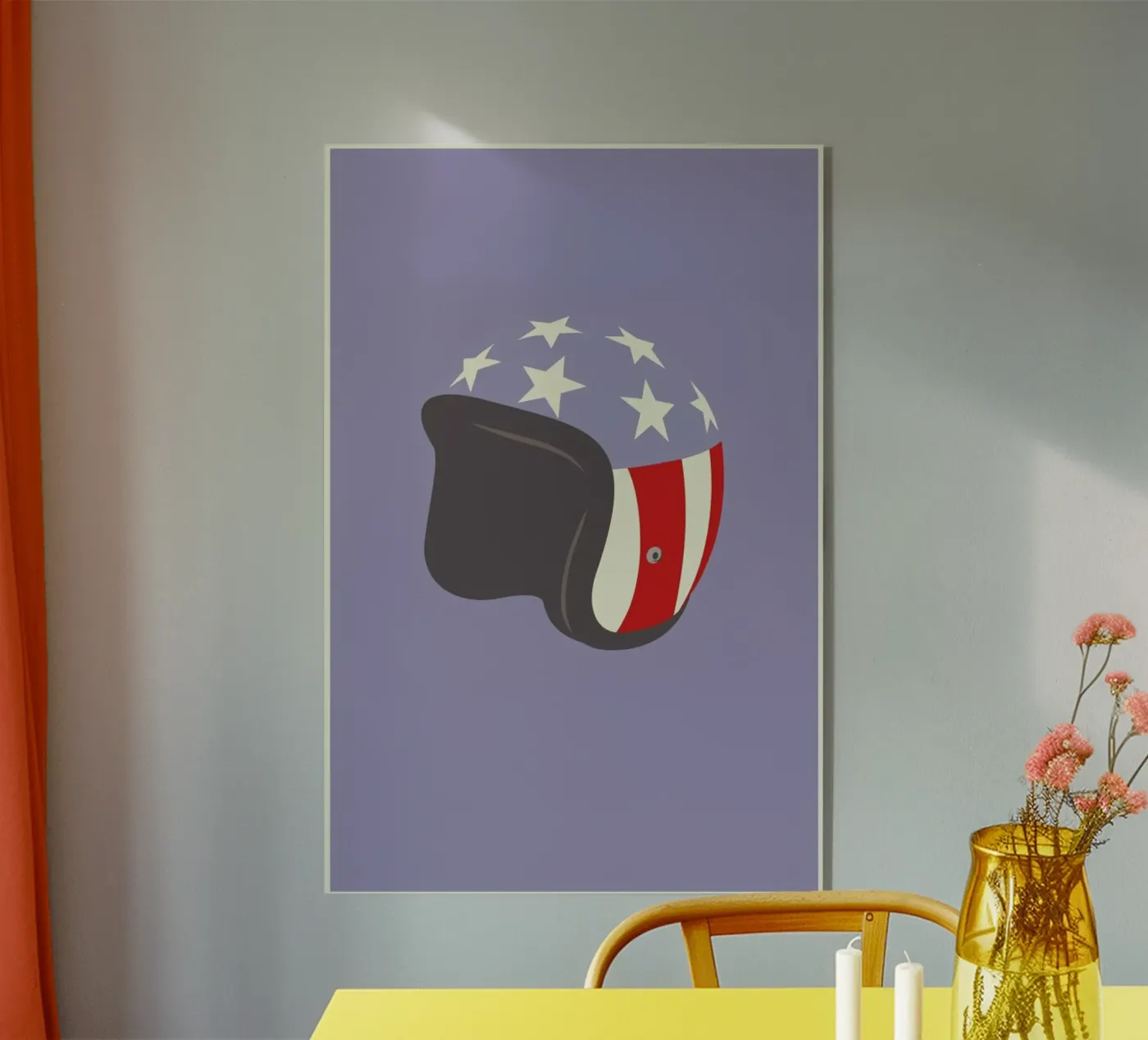 Easy Rider plexiglas de Bruno Morphet