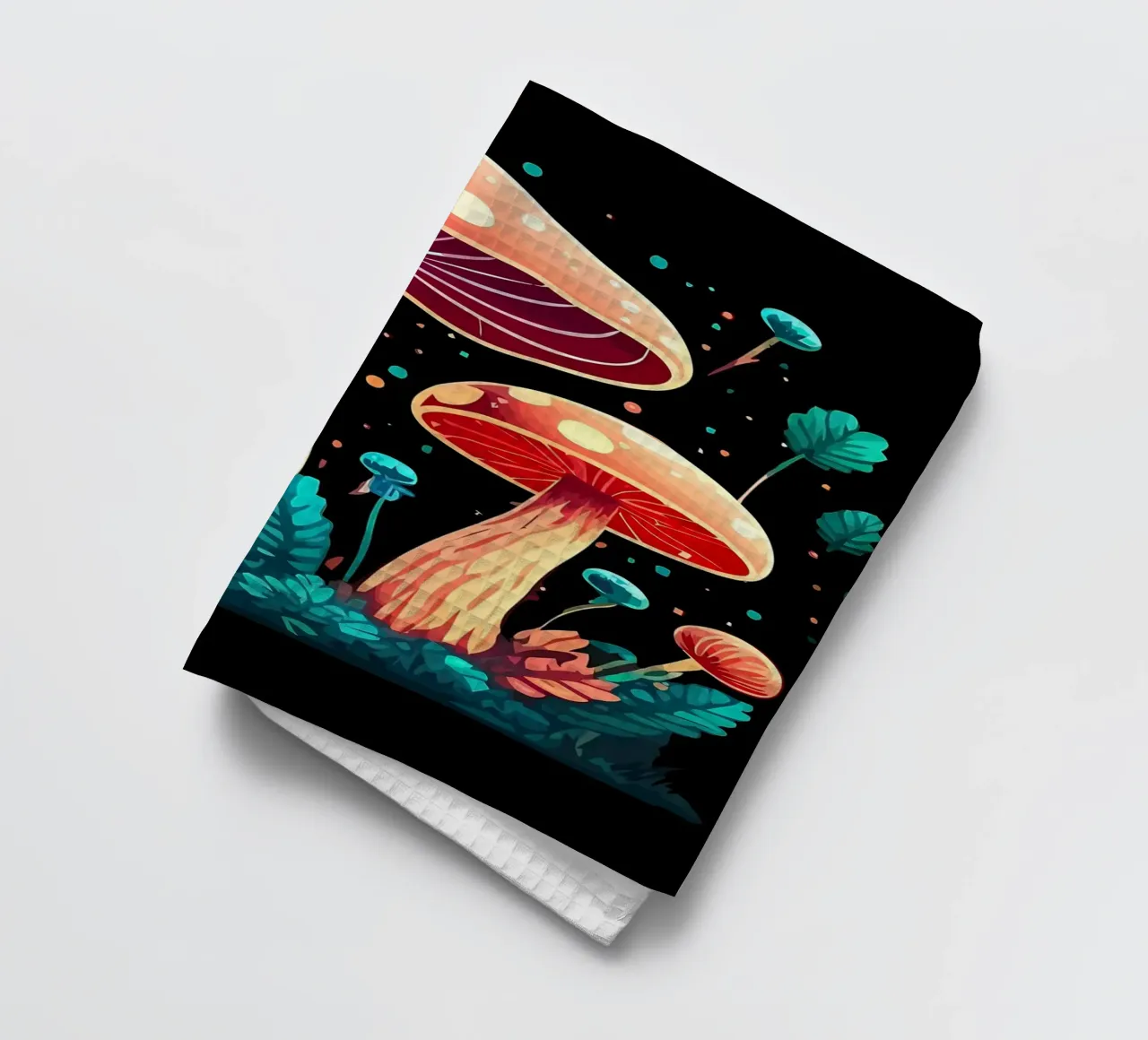 champignons psychédéliques torchon de Delaplane