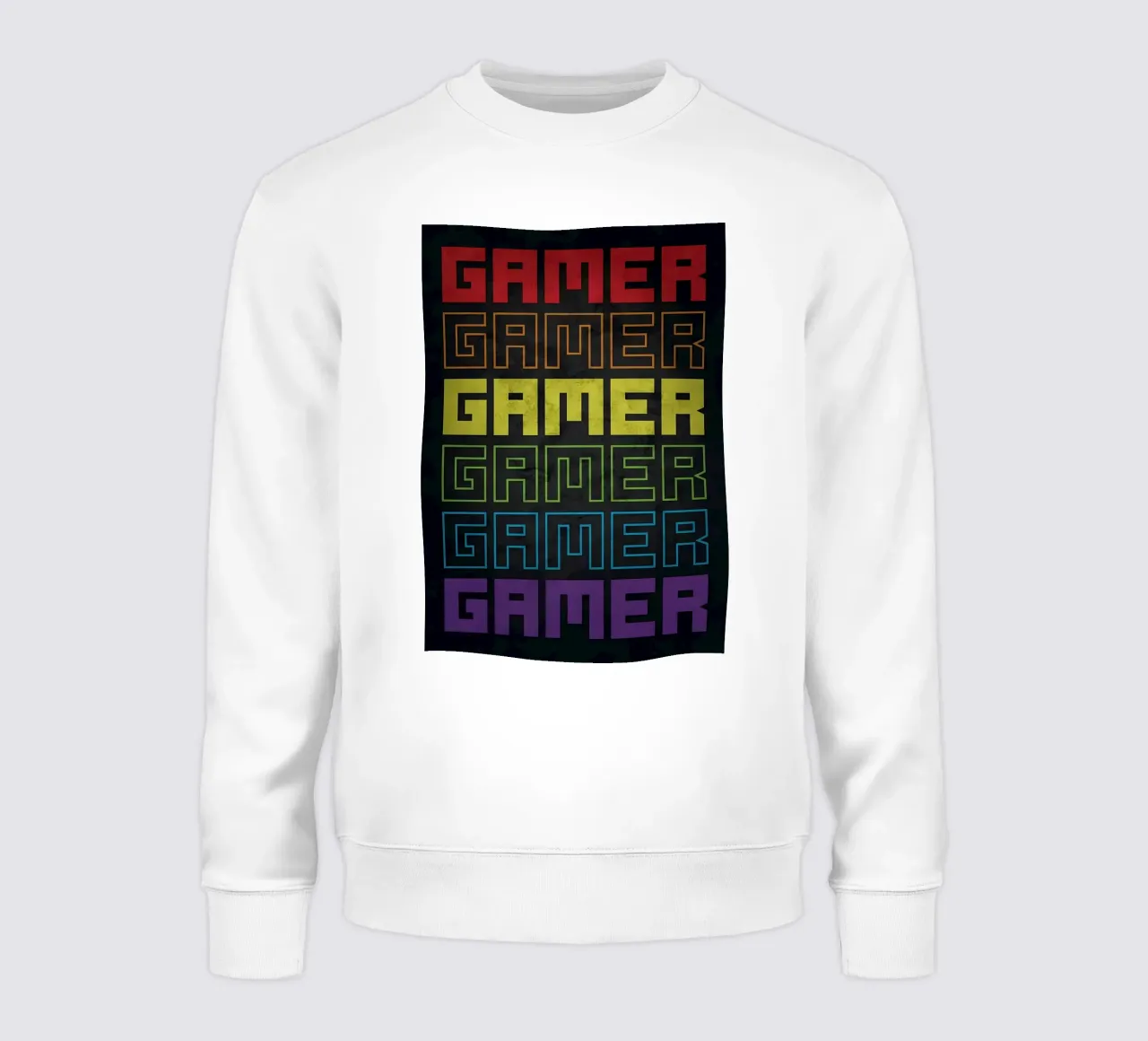 Retro GAMER sweatshirt van Bassy