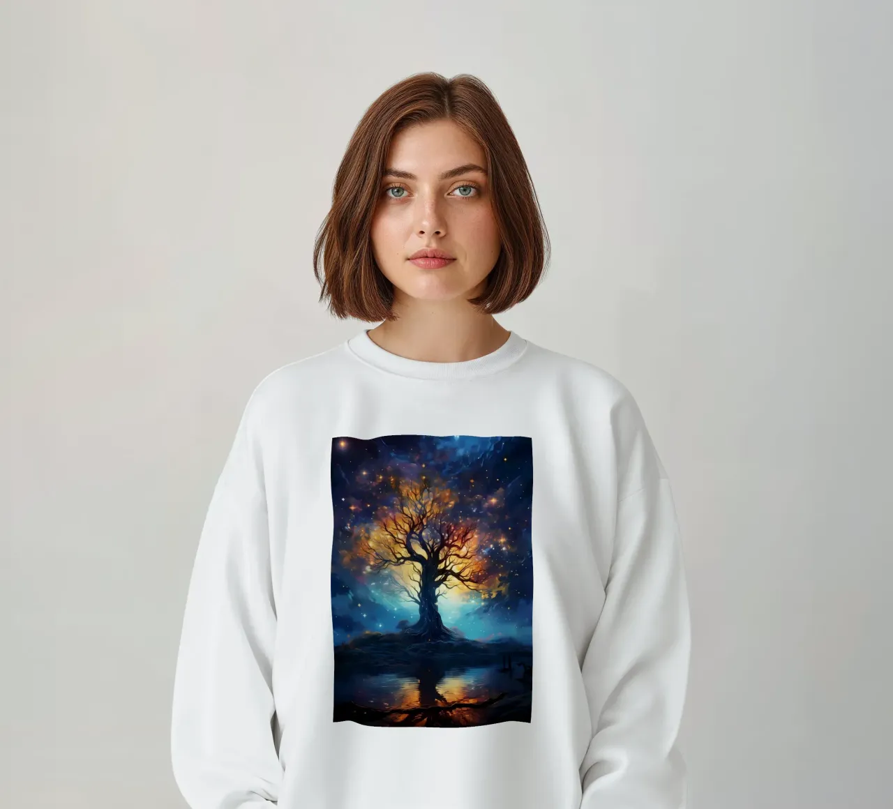 Albero cosmico della vita felpa da Mikesell