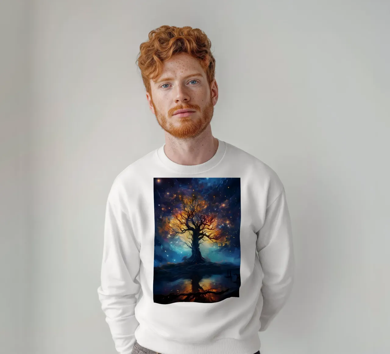 Albero cosmico della vita felpa da Mikesell