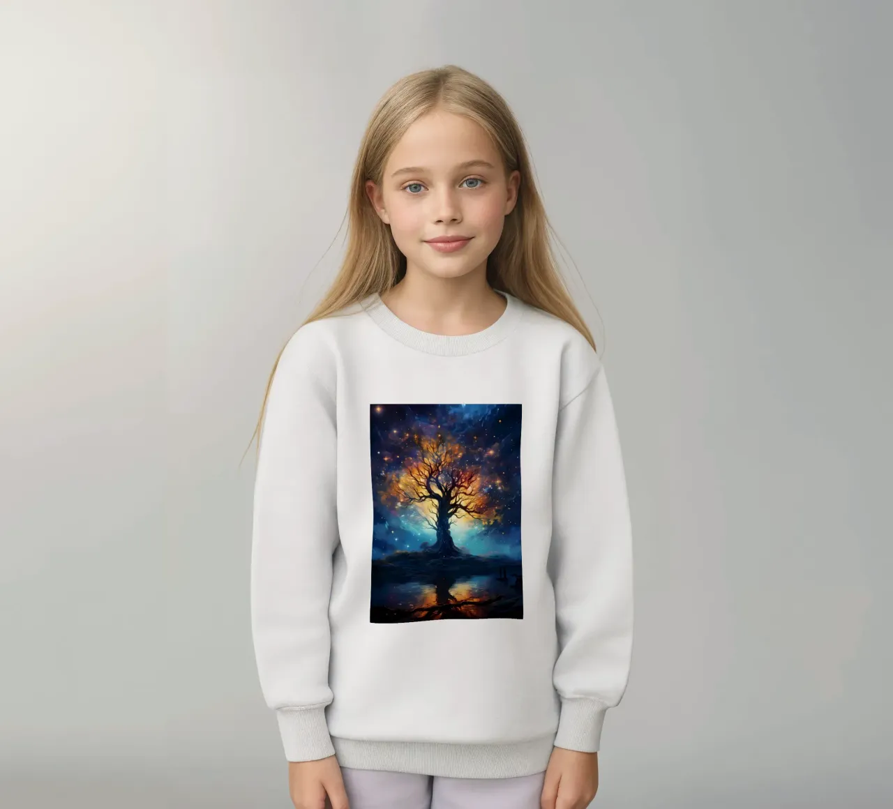 Albero cosmico della vita felpa bambino da Mikesell