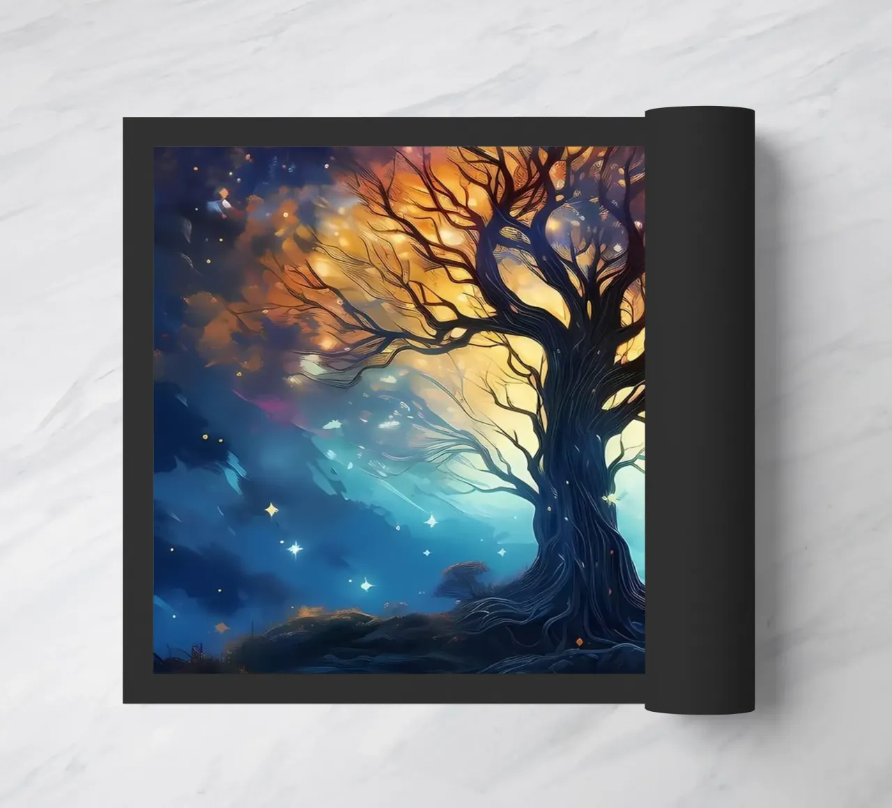 Albero cosmico della vita zerbino da Mikesell