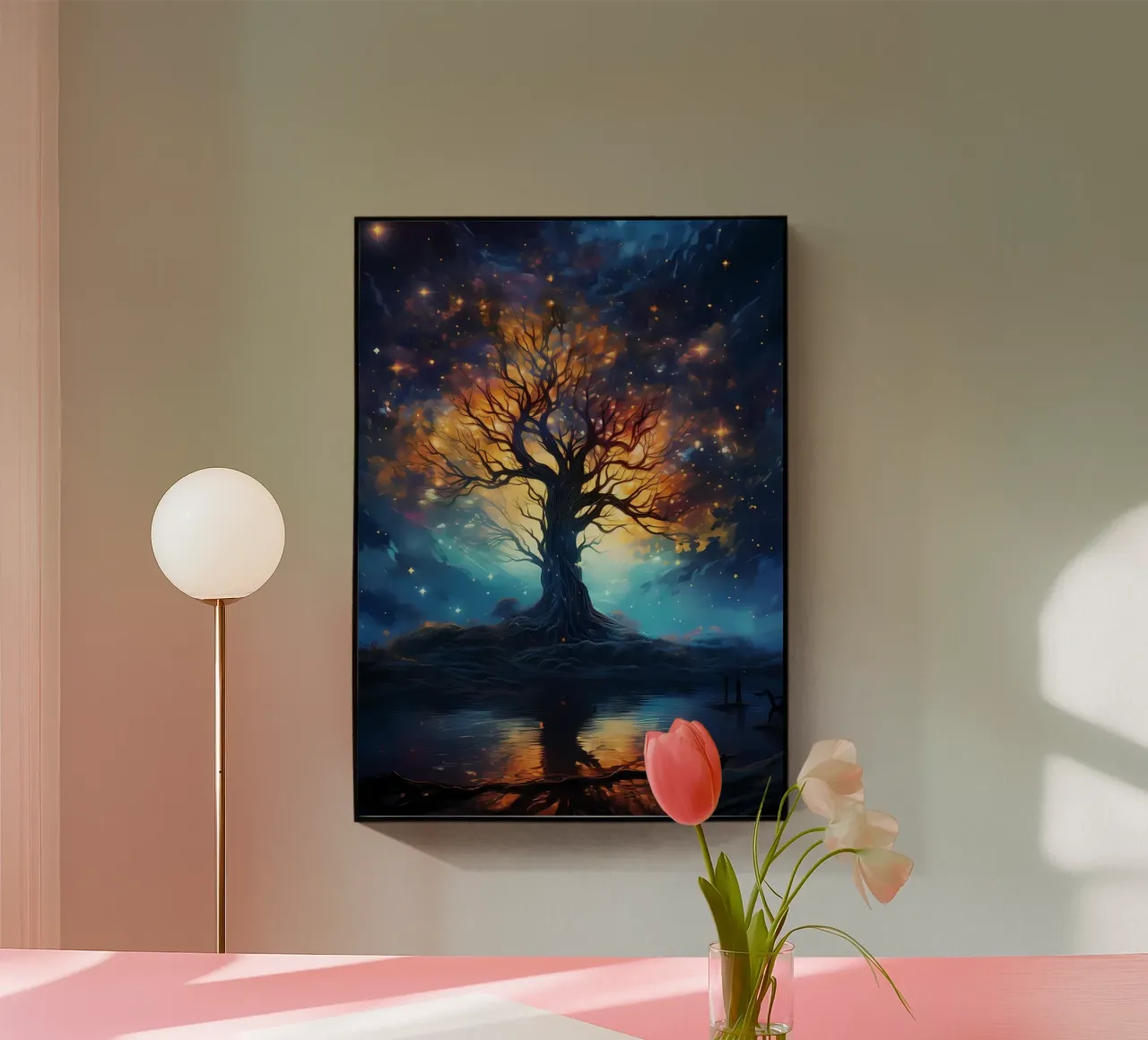 Albero cosmico della vita plexiglass da Mikesell