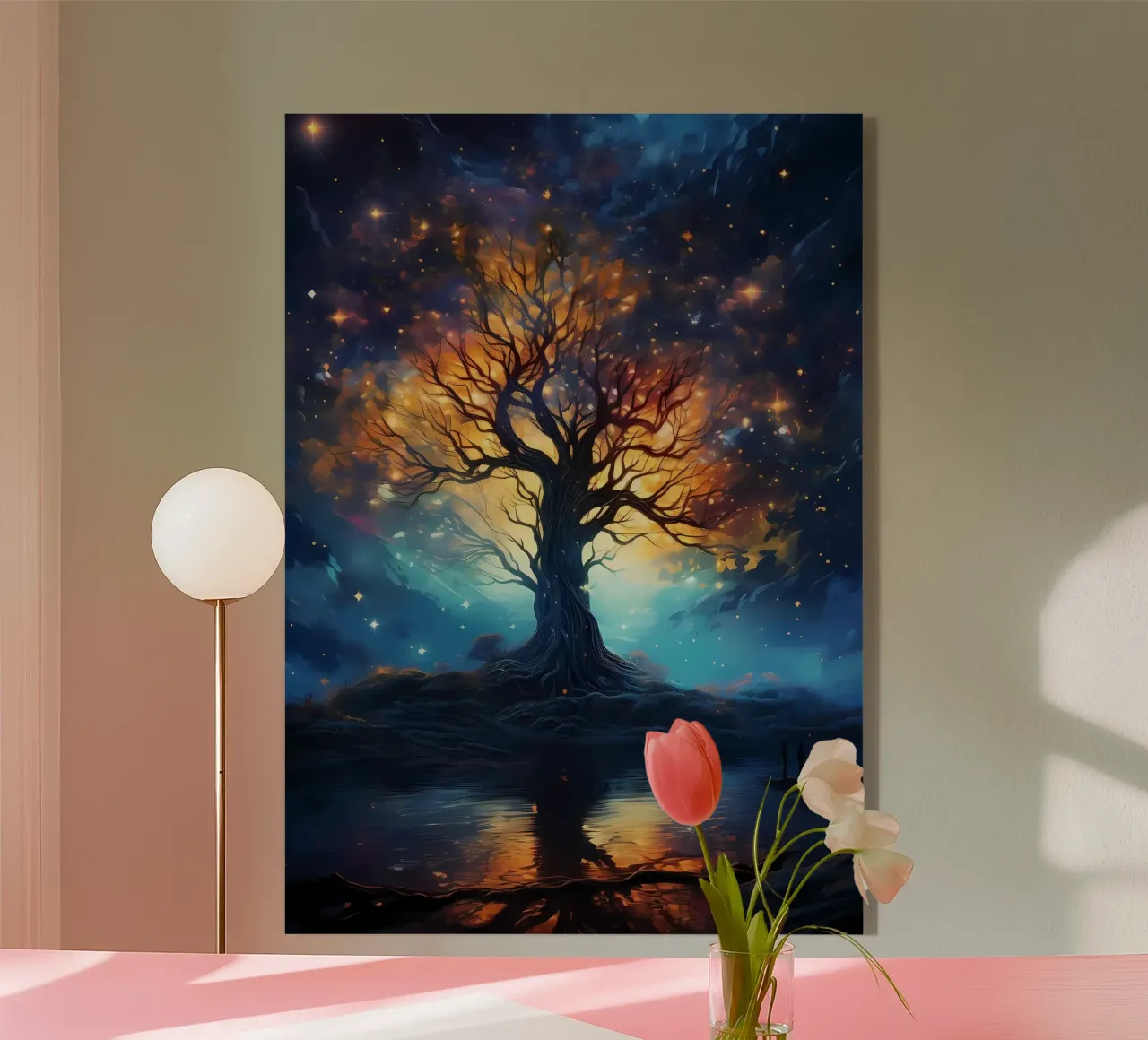 Albero cosmico della vita plexiglass da Mikesell