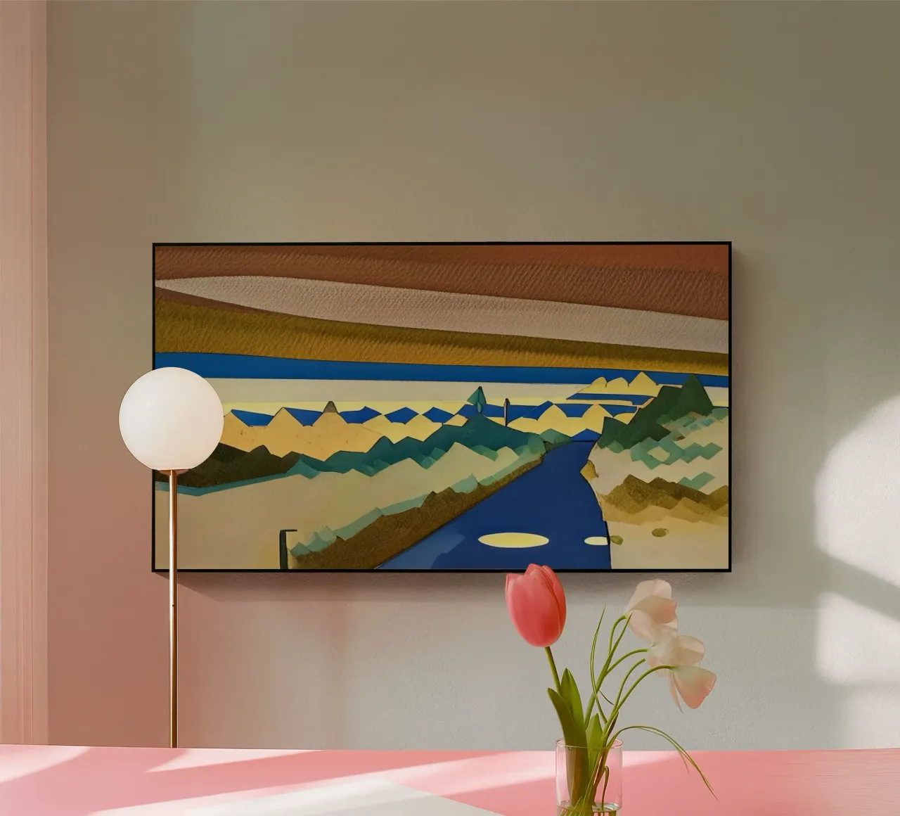 excursion_paysage_18 plexiglas de Abstract Art by LK