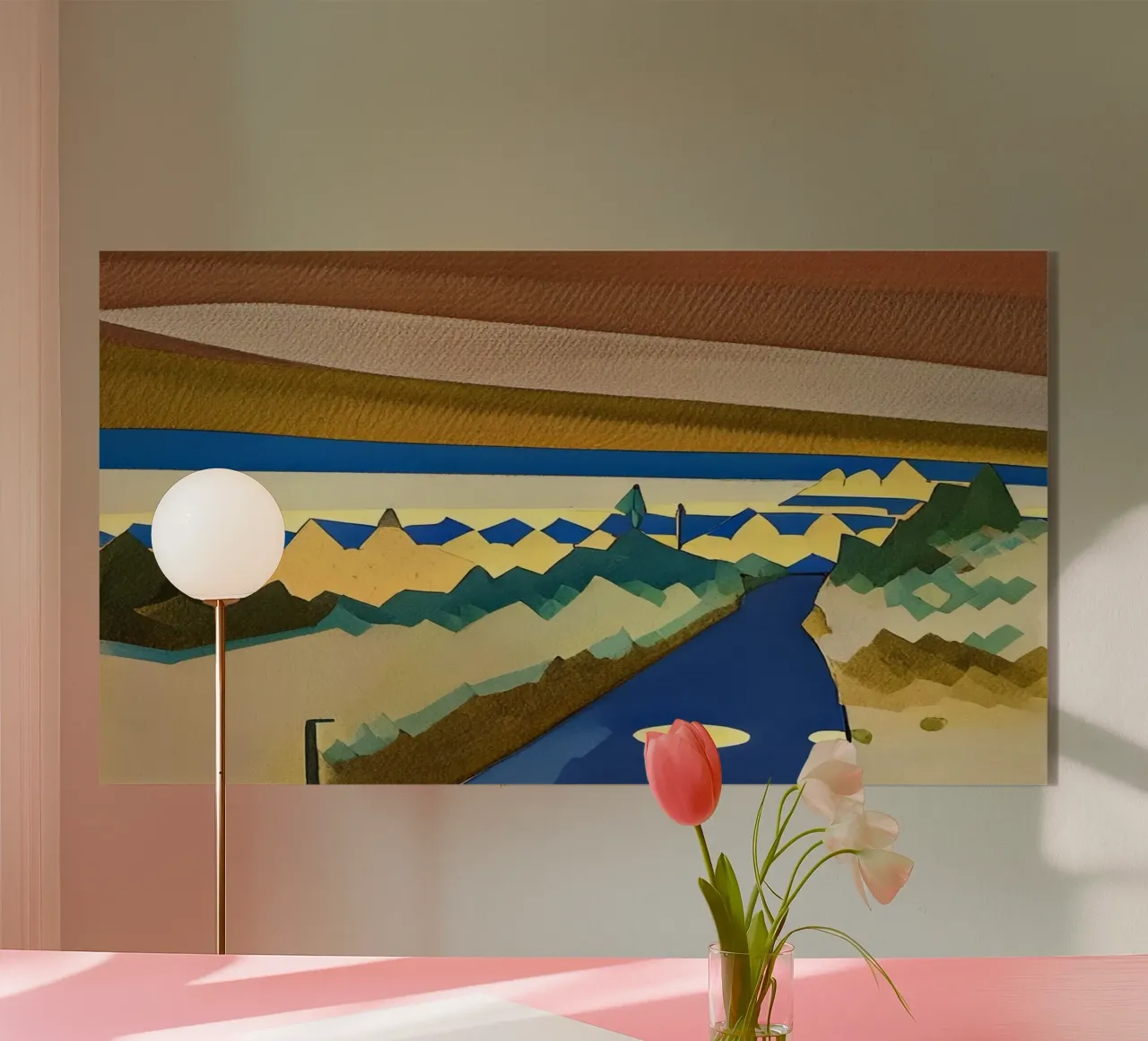 excursion_paysage_18 plexiglas de Abstract Art by LK