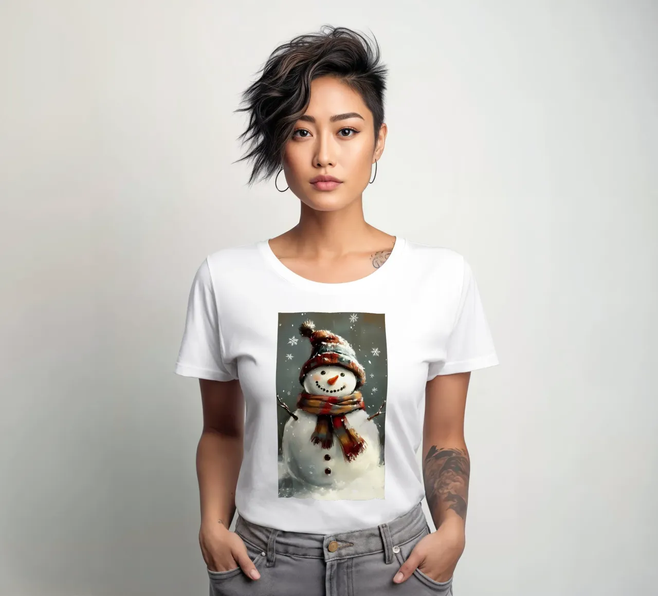 Minimalist Poster 103 women's fitted t-shirt by Kadynce