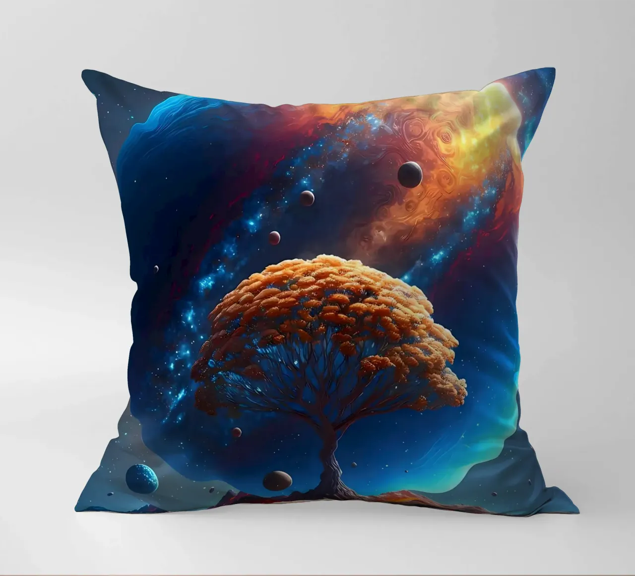 Albero cosmico della vita cuscino da Mikesell