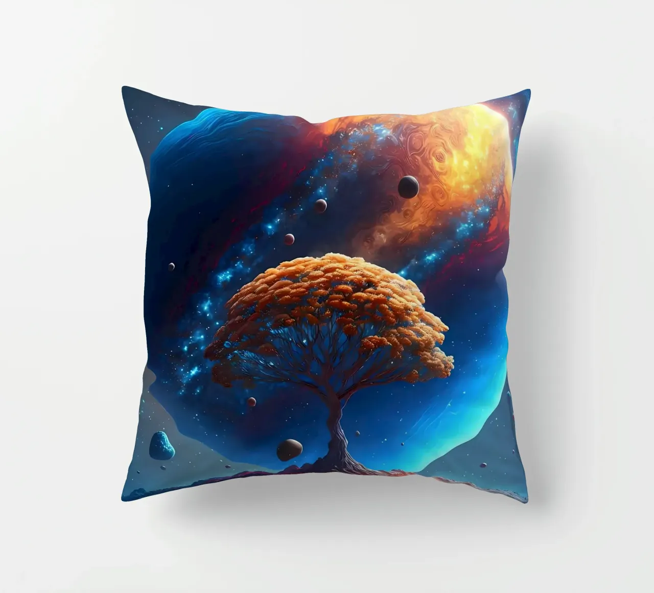 Albero cosmico della vita cuscino da Mikesell