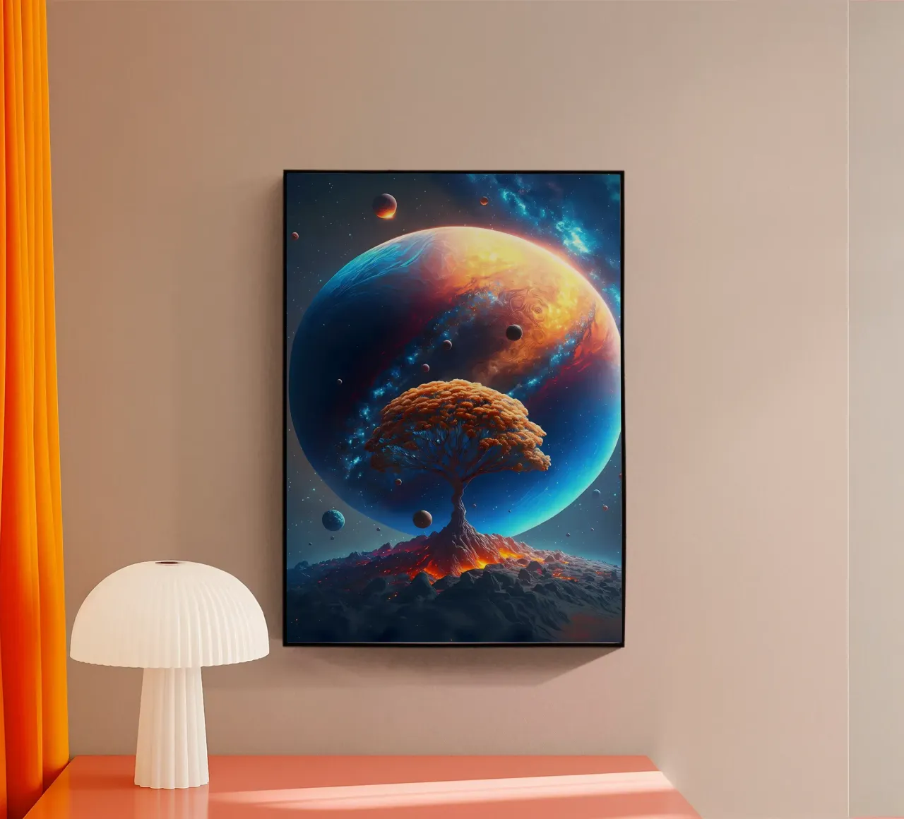 Albero cosmico della vita plexiglass da Mikesell