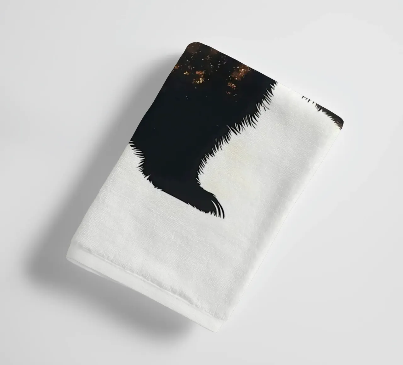 Landschap pandaberg badhanddoek van Ginnery