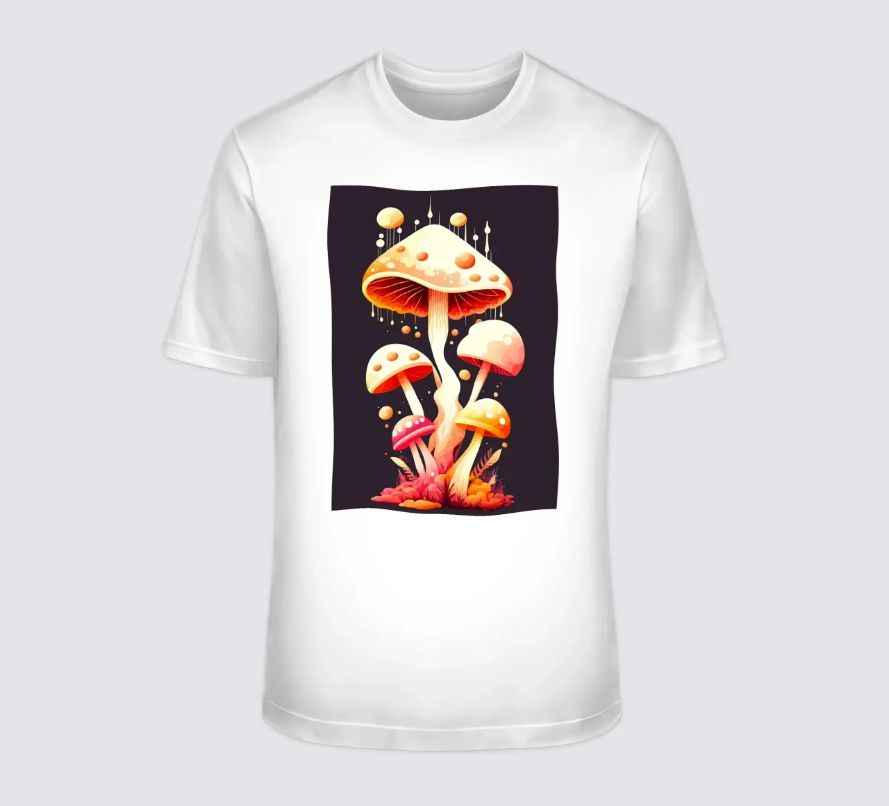 mushroom patch t-shirt by Delaplane
