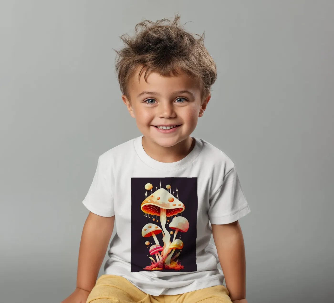 Funghi t-shirt bambini da Delaplane