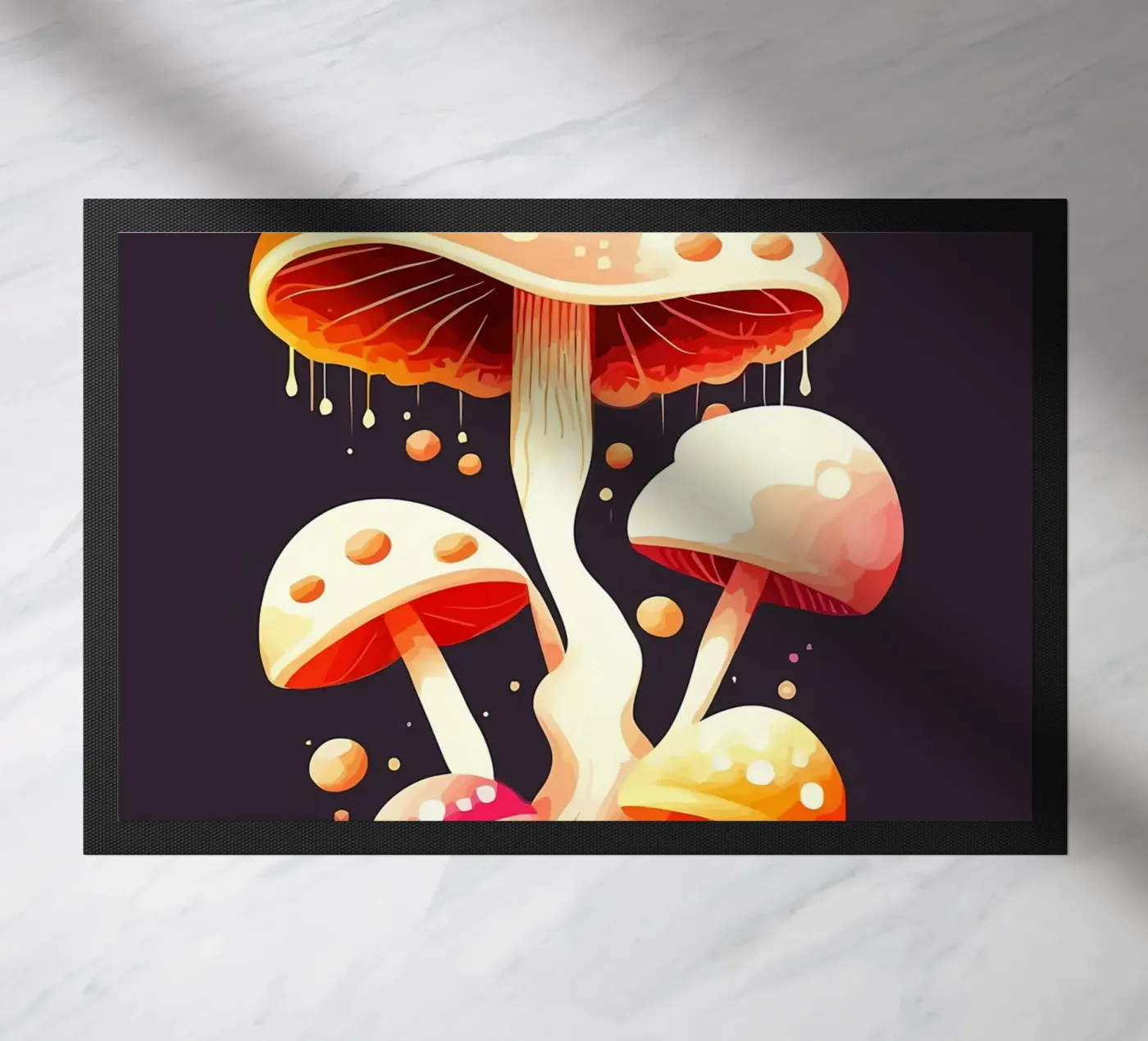 mushroom patch paillasson de Delaplane