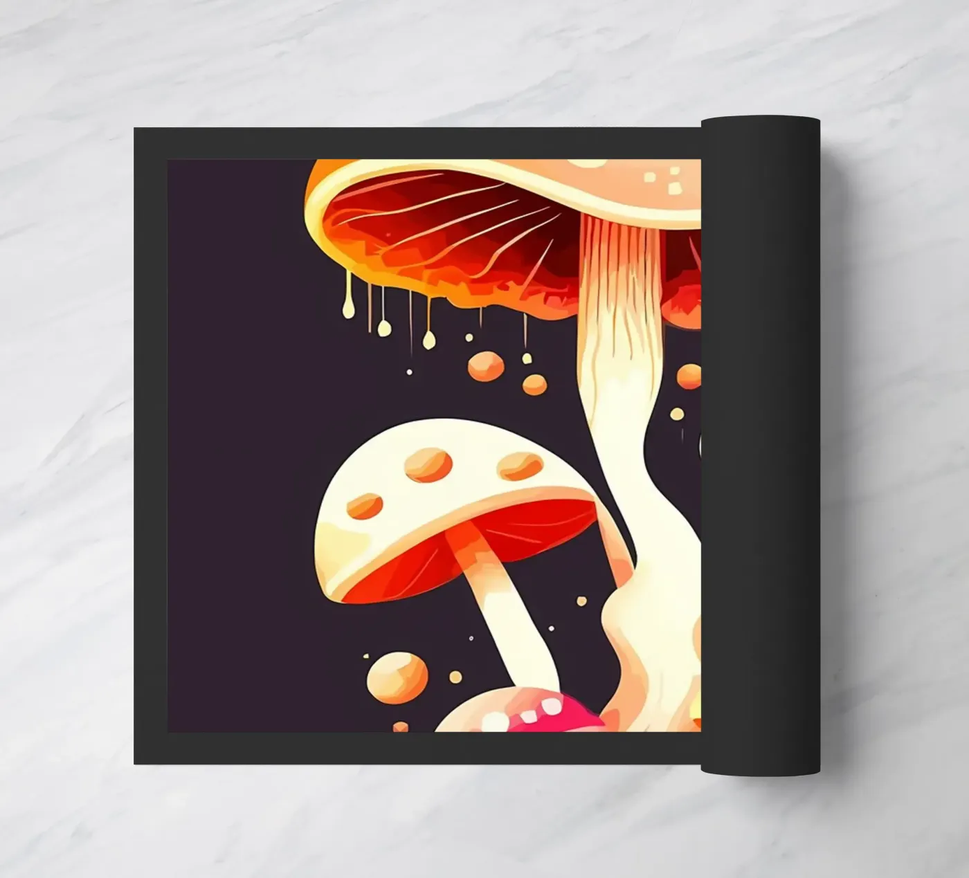 mushroom patch paillasson de Delaplane