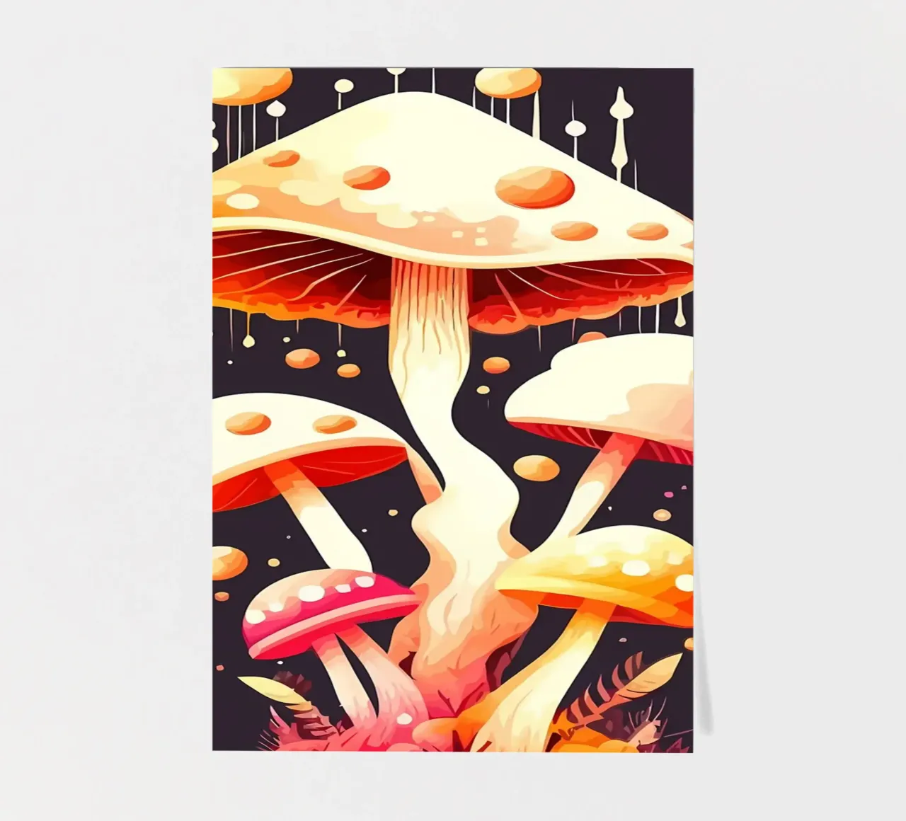 mushroom patch product.type.sticker-sheet common.byCreator Delaplane