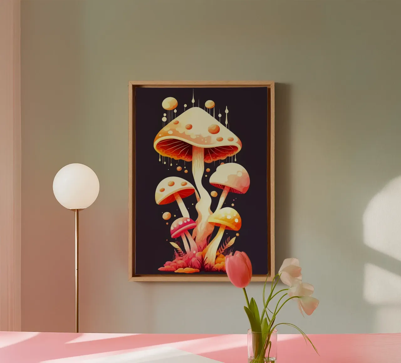 mushroom patch tela da Delaplane