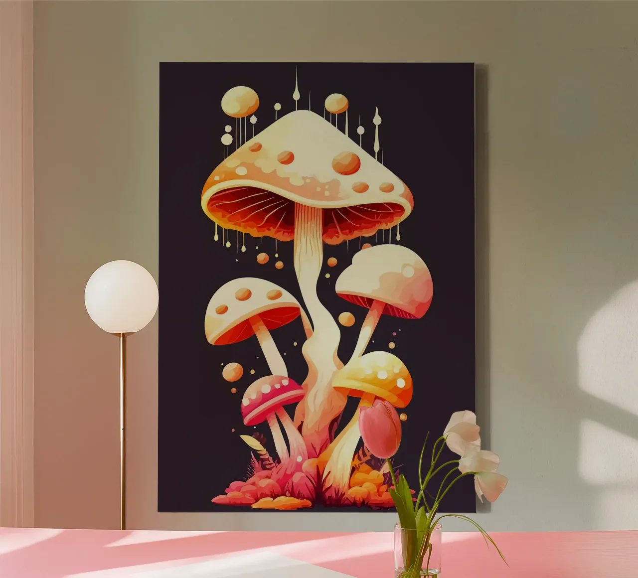 mushroom patch tela da Delaplane