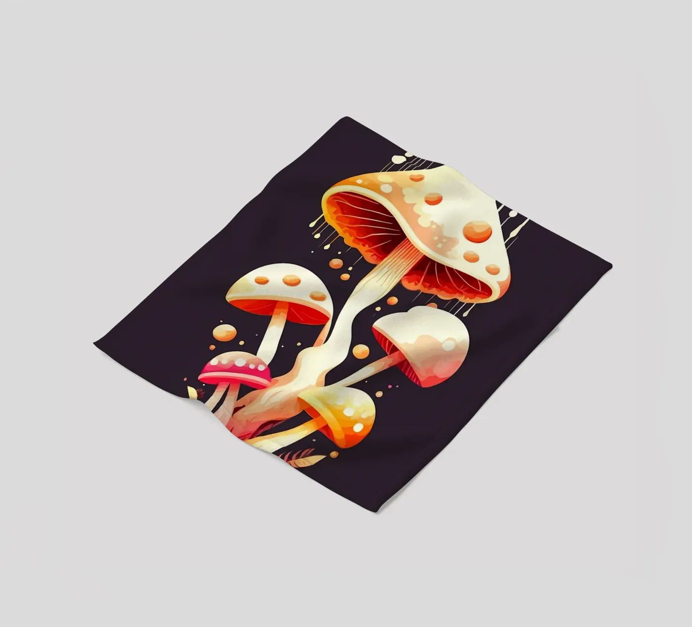 Pilzbeet Fleecedecke von Delaplane