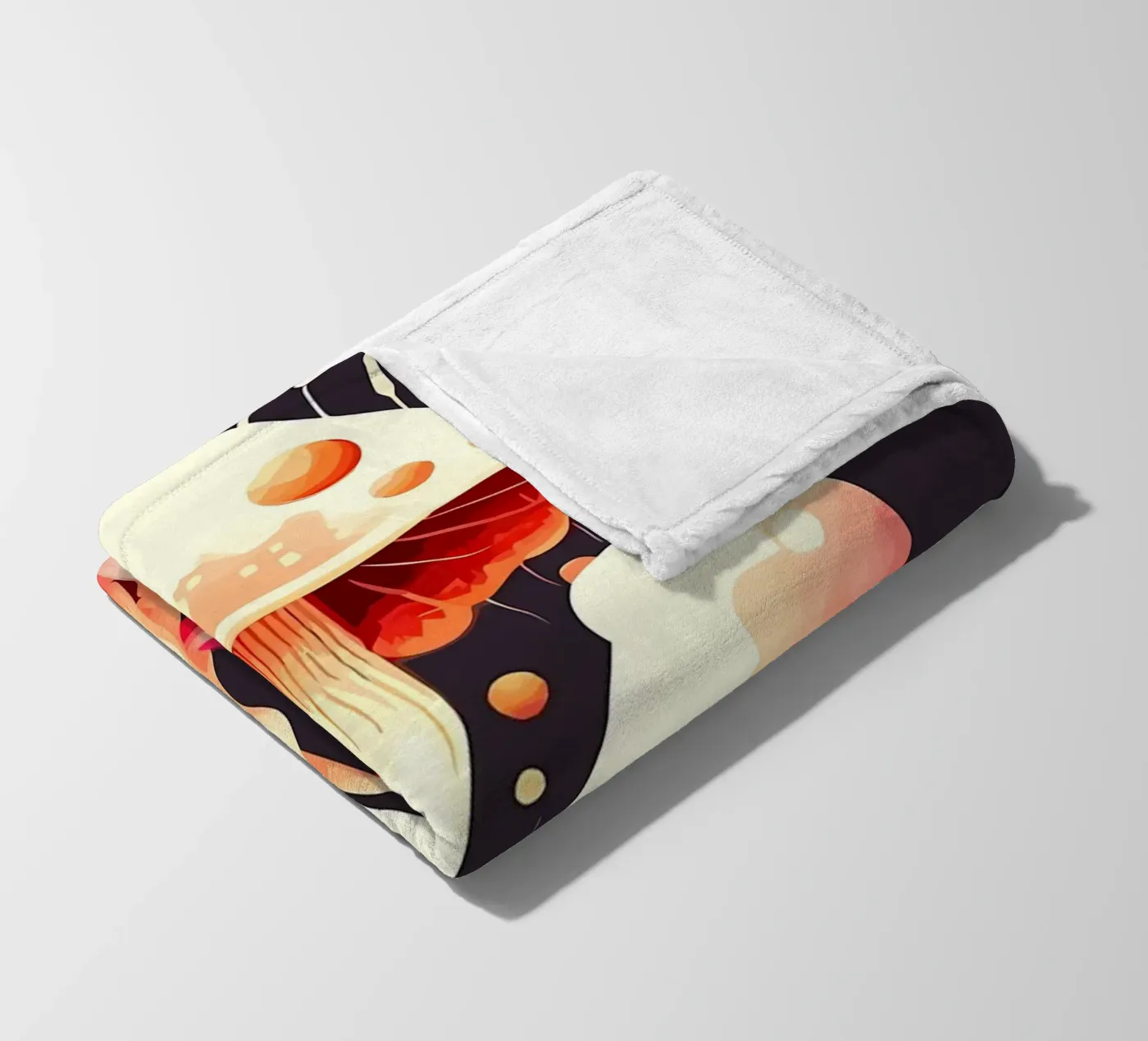 Pilzbeet Fleecedecke von Delaplane