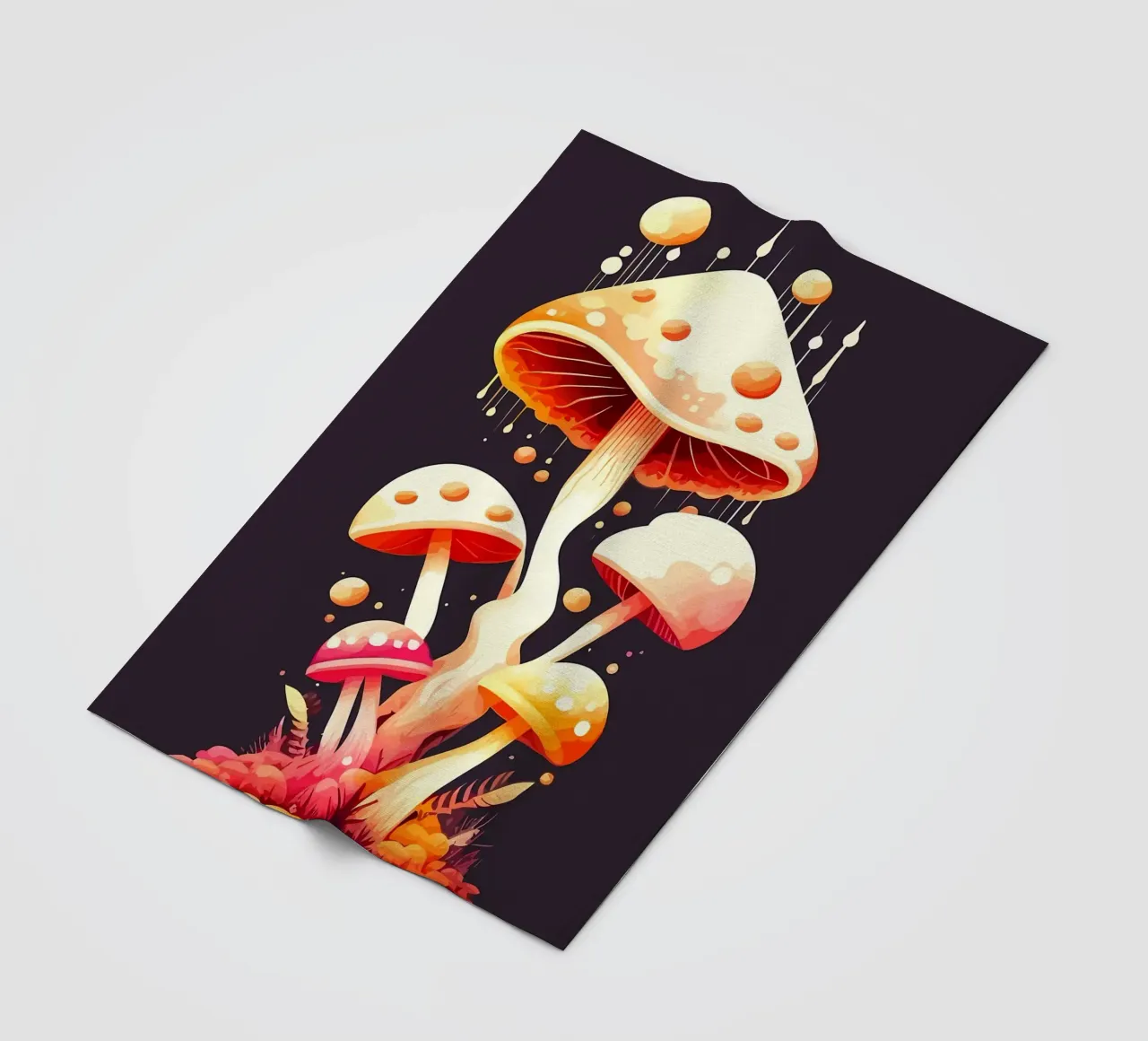 paddenstoelplaats fleecedeken van Delaplane