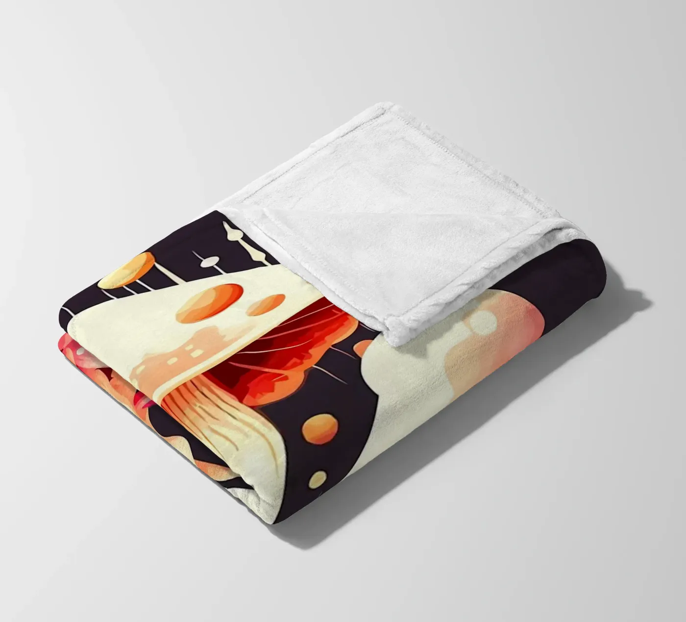 Pilzbeet Fleecedecke von Delaplane