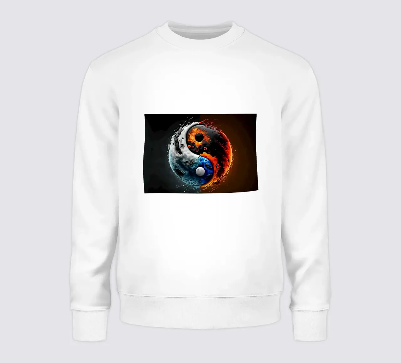 Equilibrio tra Yin e Yang felpa da Mikesell