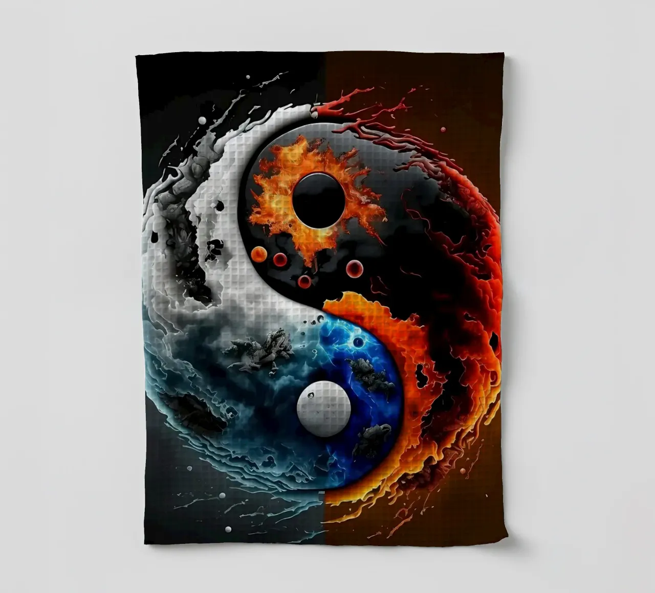 Equilibrio tra Yin e Yang canovaccio da cucina da Mikesell