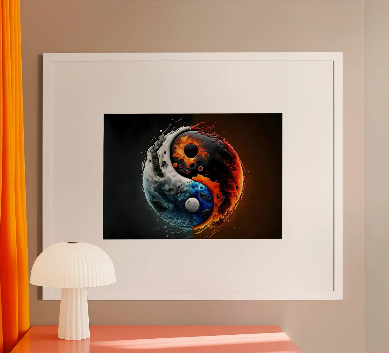 Equilibrio tra Yin e Yang poster da Mikesell