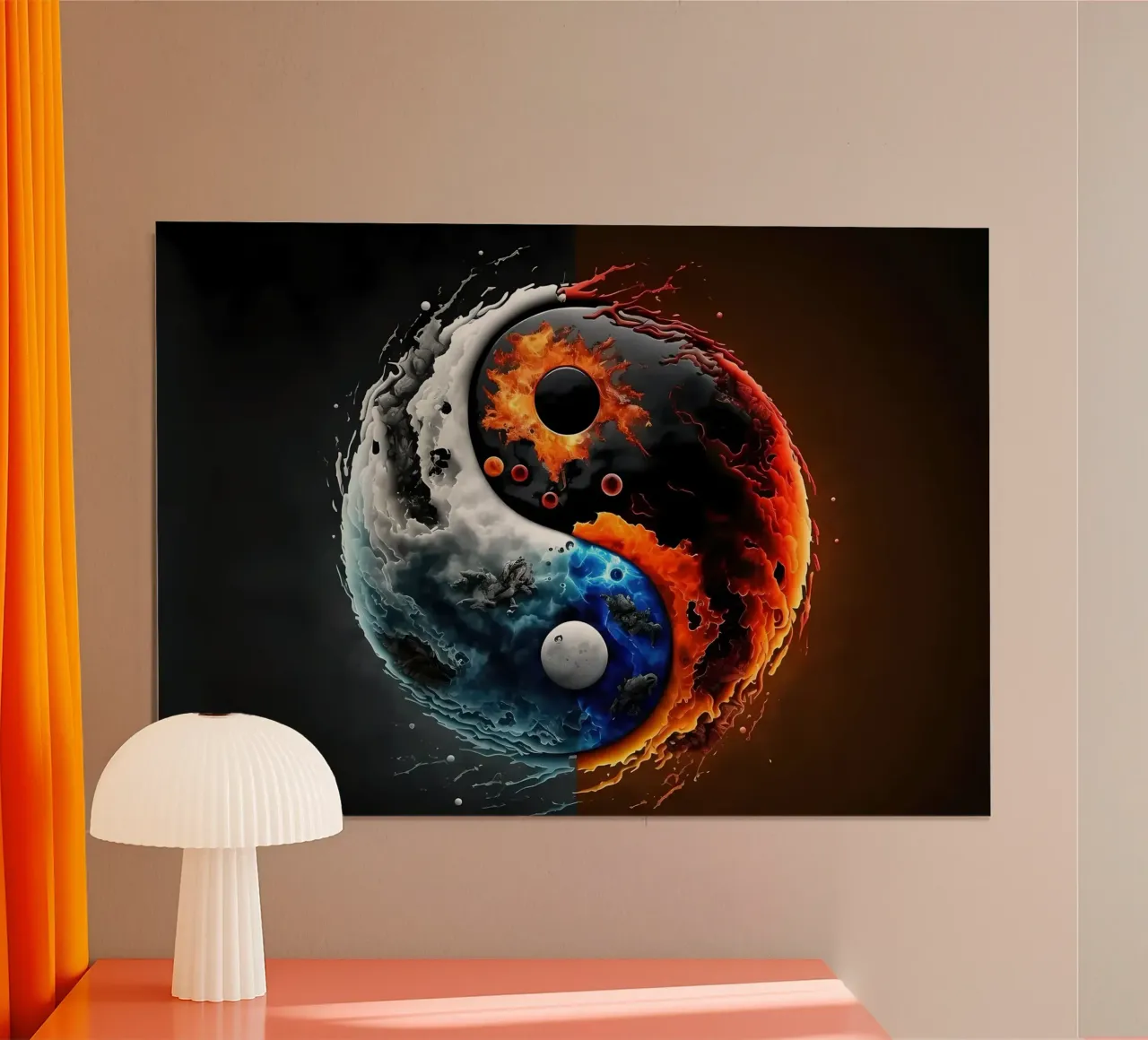 Equilibrio tra Yin e Yang poster da Mikesell