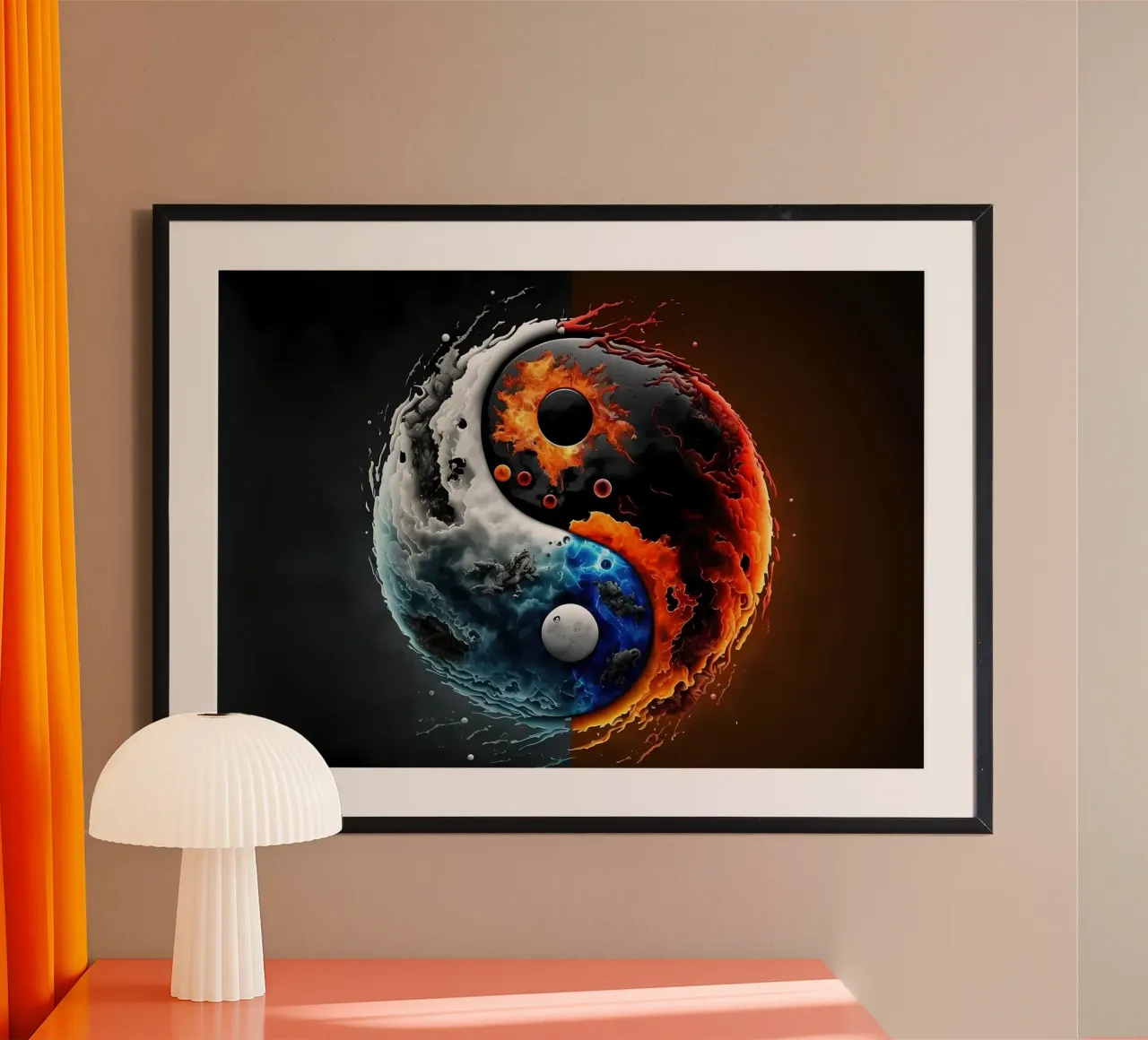Equilibrio tra Yin e Yang poster da Mikesell