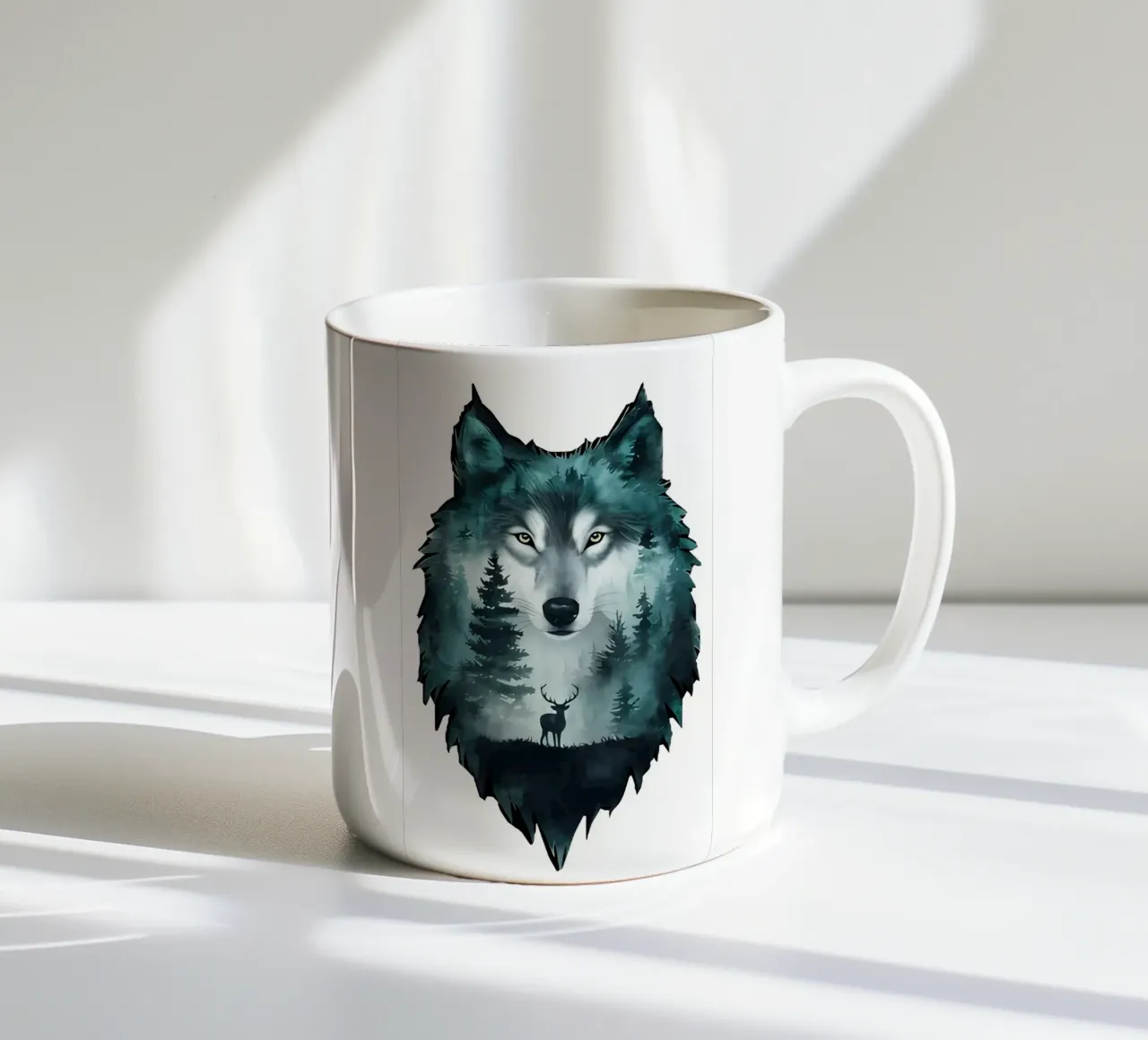 Poster minimalista 104 tazza in ceramica da Kadynce