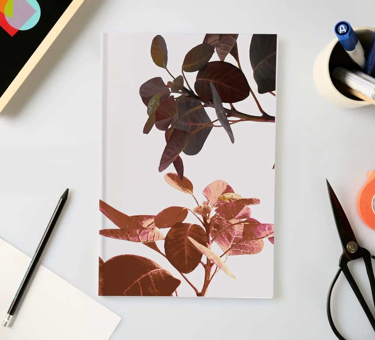 Leaf Spring Nature notebook by KHouse Studio