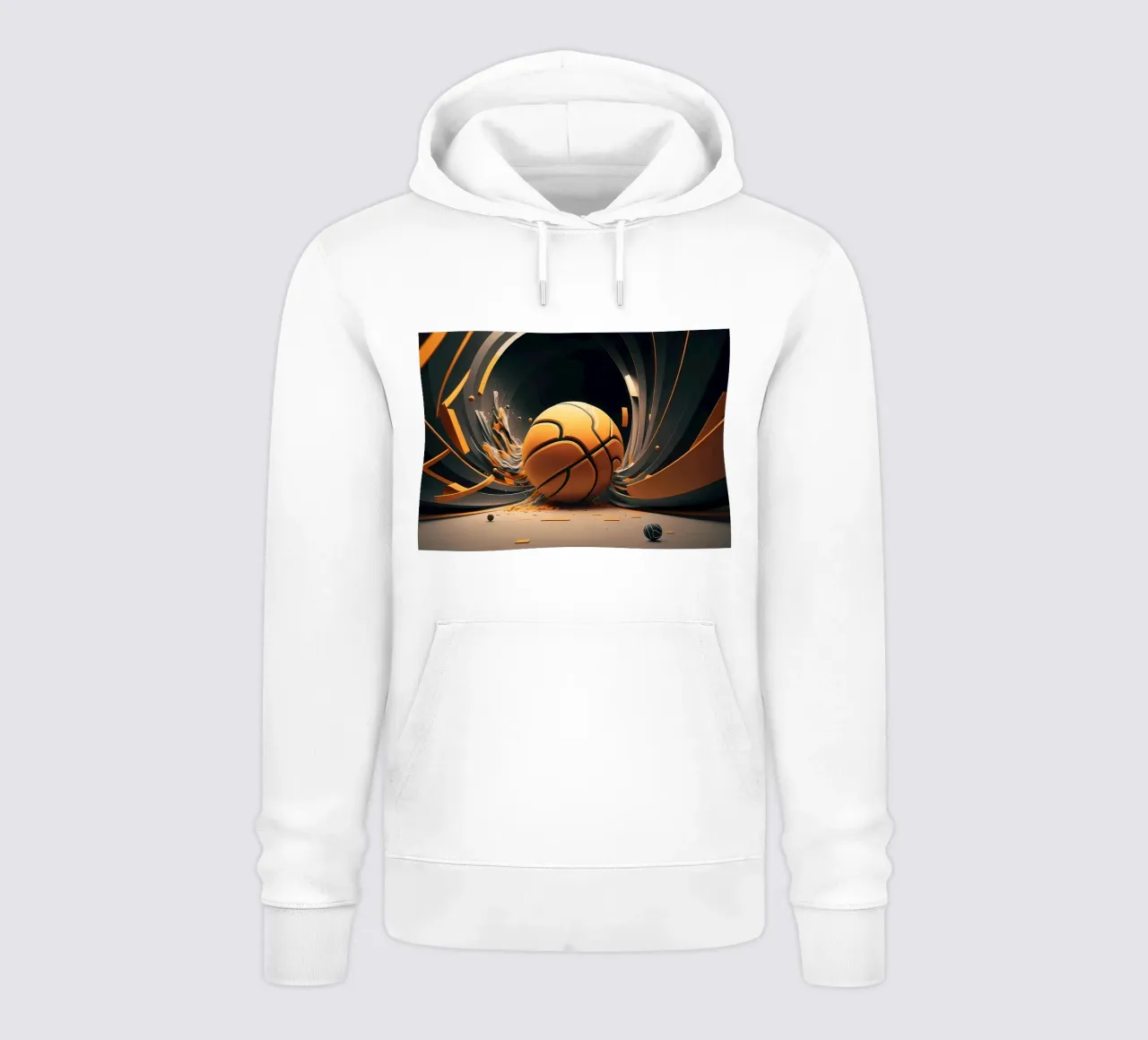 AMO IL BASKET felpa con cappuccio da Delaplane