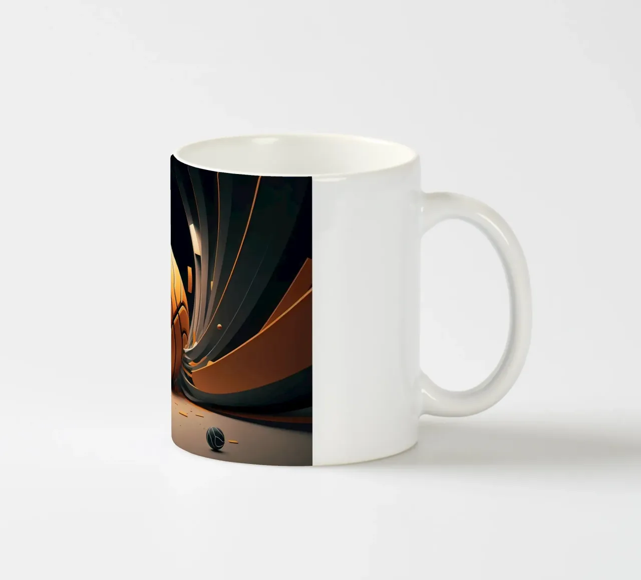 AMO IL BASKET tazza in ceramica da Delaplane