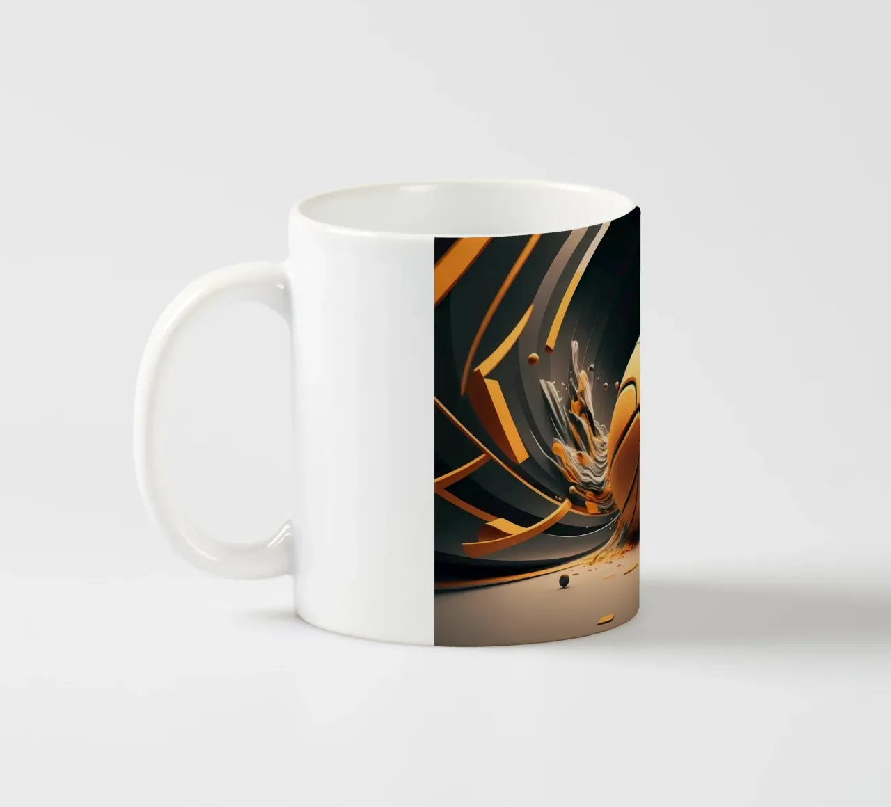 AMO IL BASKET tazza in ceramica da Delaplane