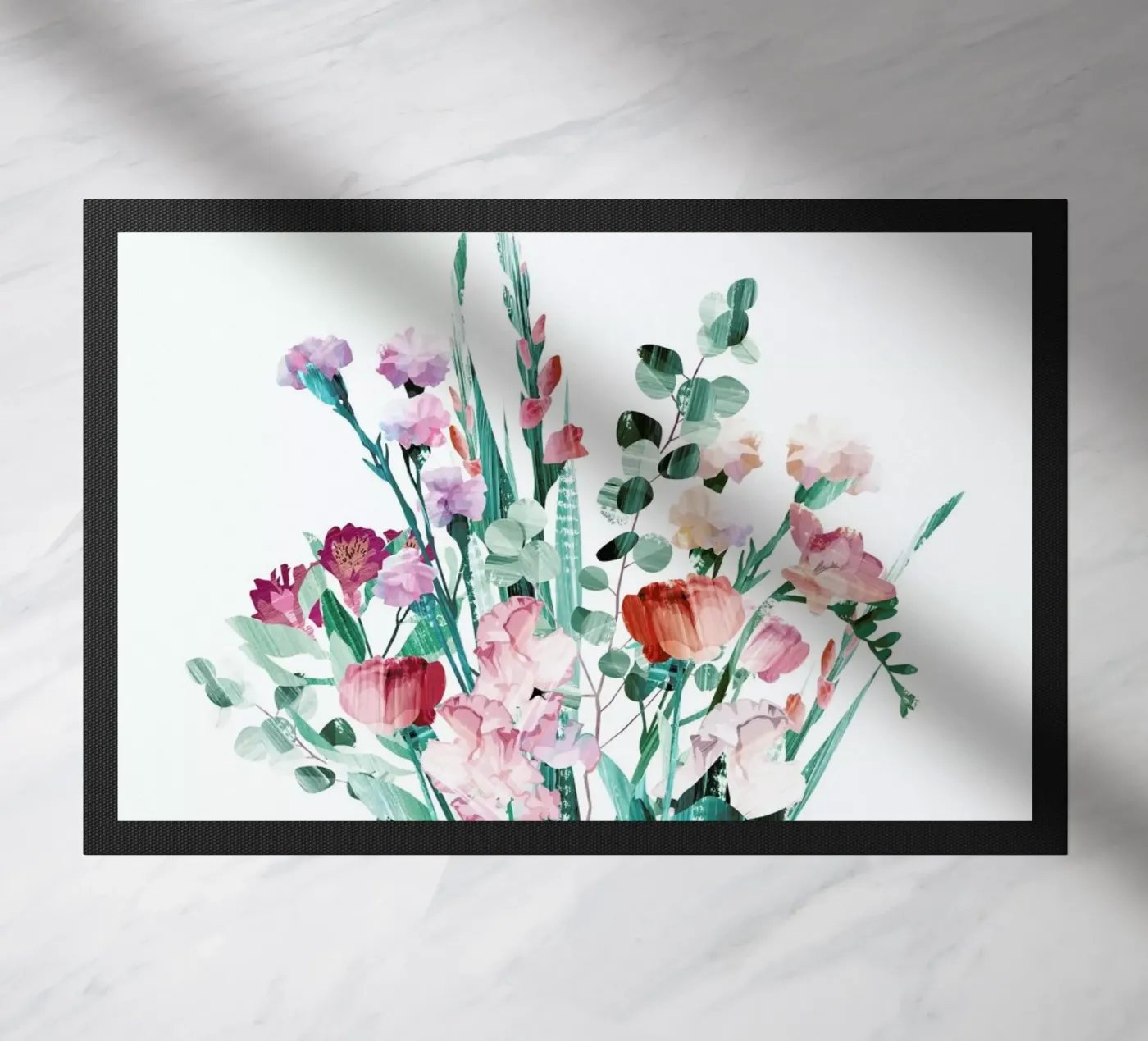 Spring Bouquet deurmat van Goed Blauw