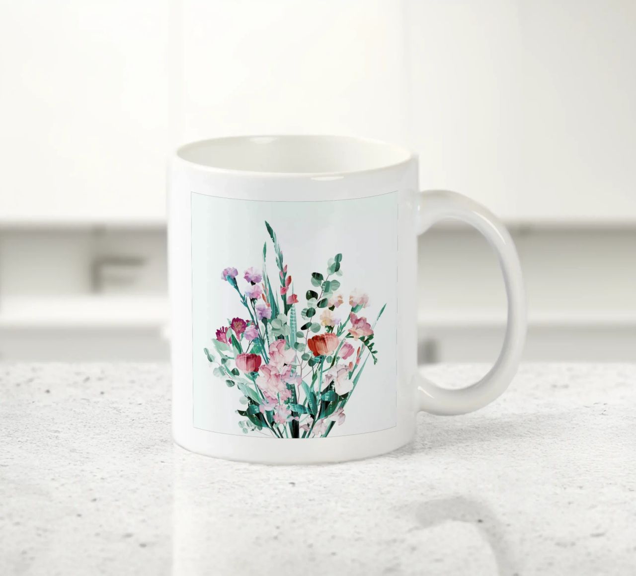Spring Bouquet tazza in ceramica da Goed Blauw