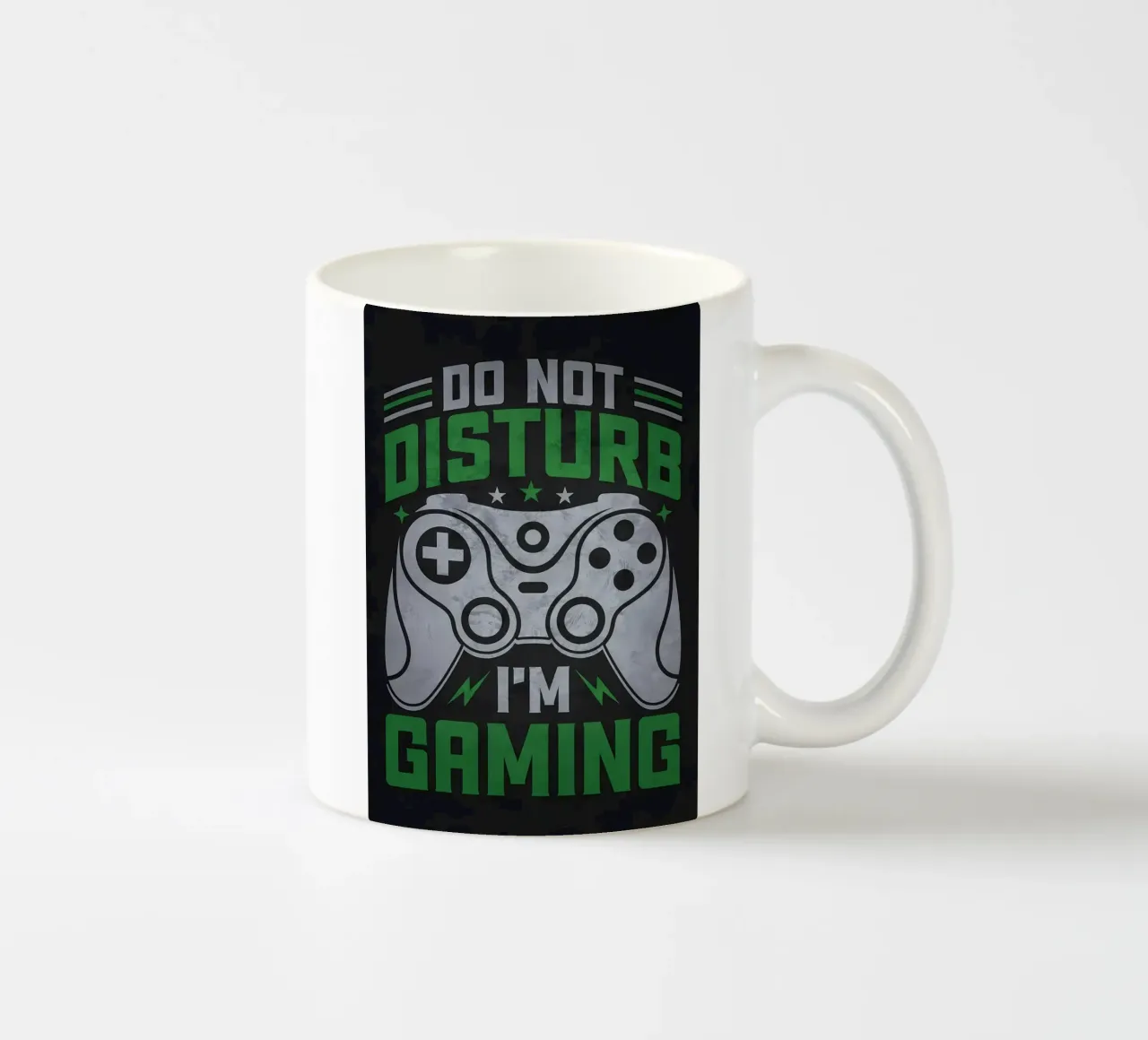 Bitte nicht stören Spiele Keramik Tasse von Bassy